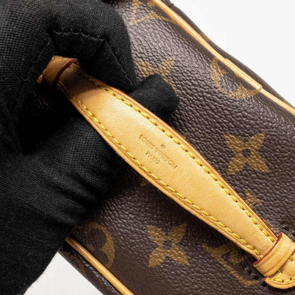 LOUIS VUITTON NICE NANO MONOGRAM CANVAS GHW