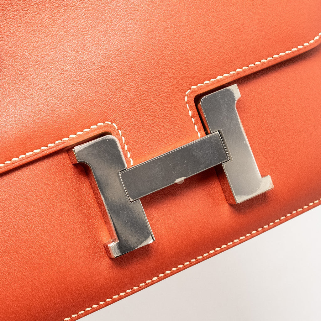 HERMES MINI CONSTANCE SWIFT 9M SANGUINE SHW
