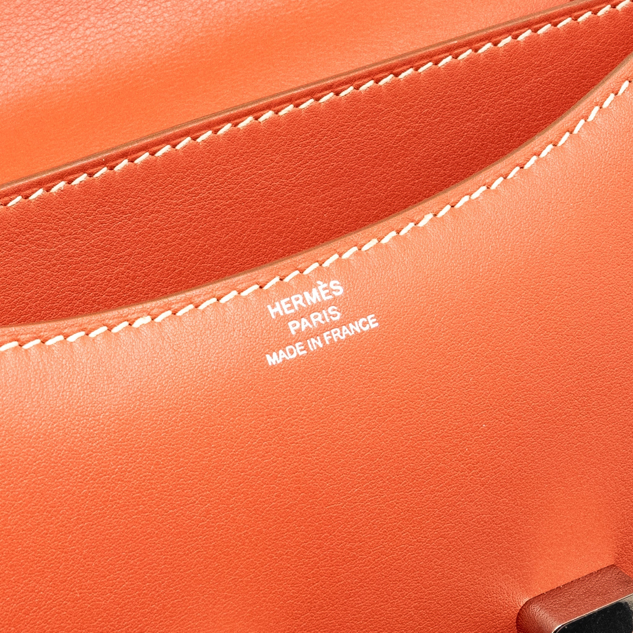 HERMES MINI CONSTANCE SWIFT 9M SANGUINE SHW
