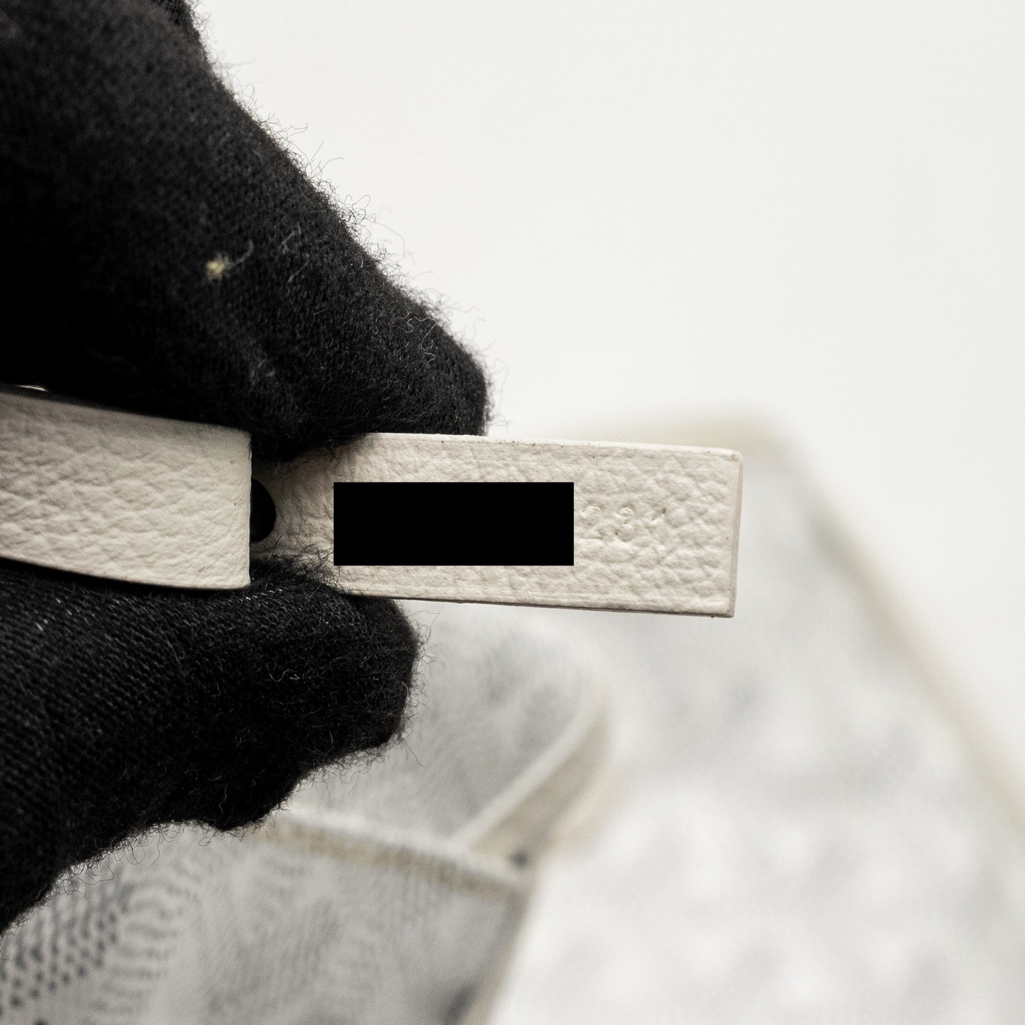 GOYARD MINI ANJOU TOTE BAG HEART GOYARDLINE CANVAS/LEATHER WHITE SHW