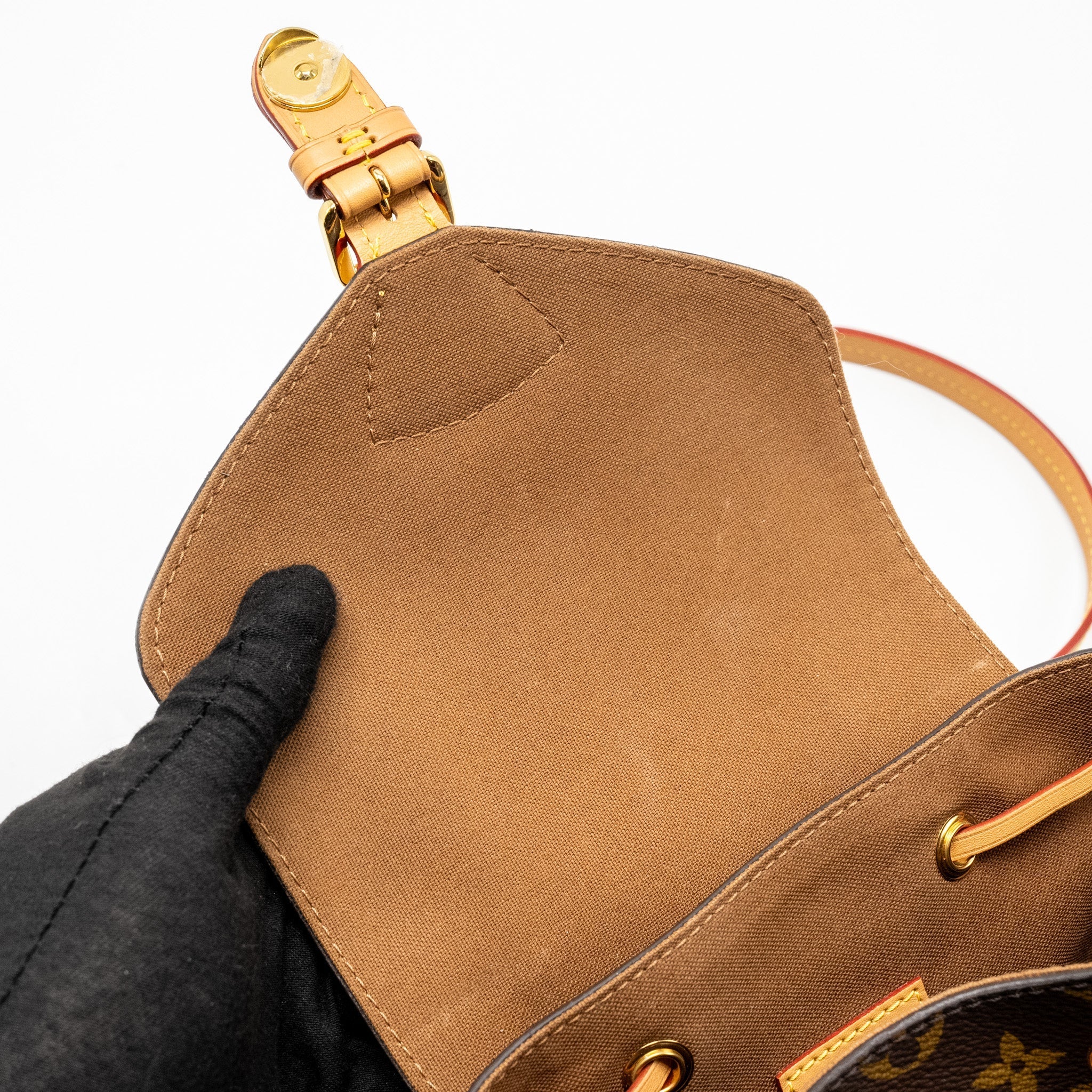 LOUIS VUITTON MONTSOURIS PM BACKPACK MONOGRAM CANVAS GHW