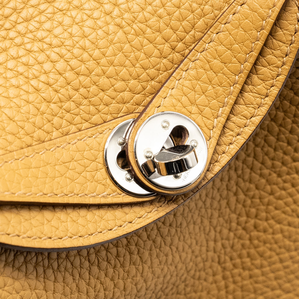 HERMES MINI LINDY CLEMENCE 4B BISCUIT SHW