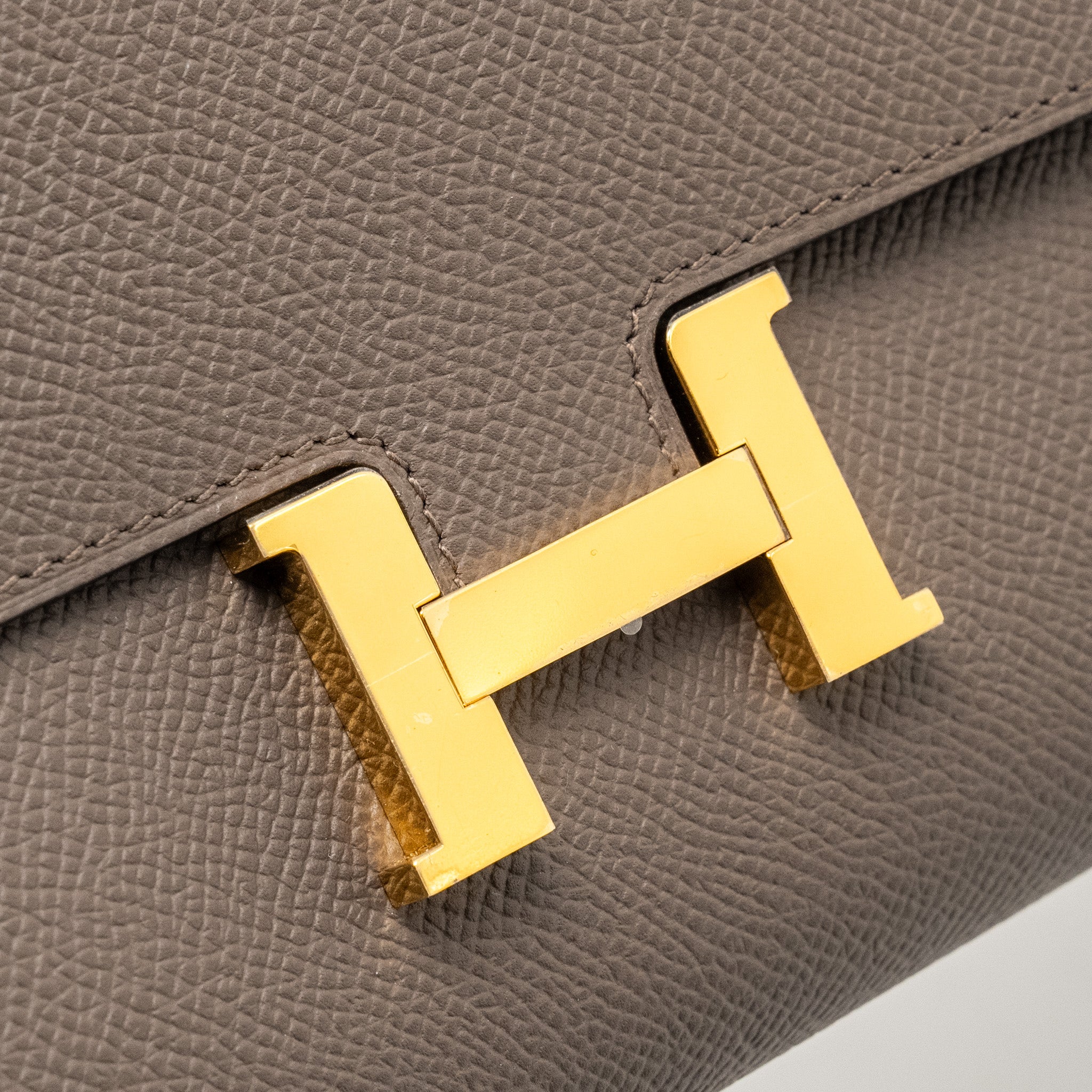 HERMES CONSTANCE TO GO EPSOM GRIS ETAIN GHW