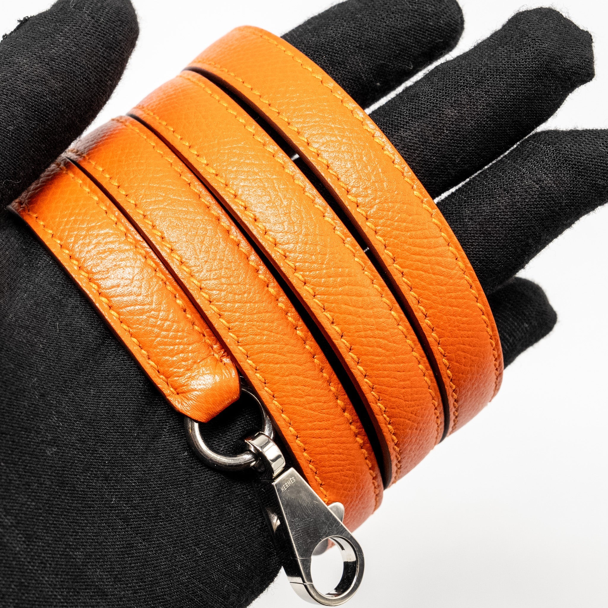 HERMES BOLIDE 27 EPSOM ORANGE SHW