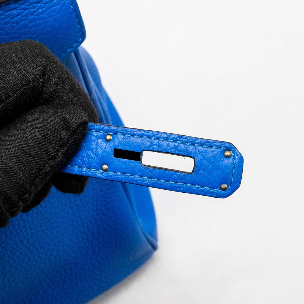 HERMES BIRKIN 35 TOGO T7 BLUE HYDRA SHW