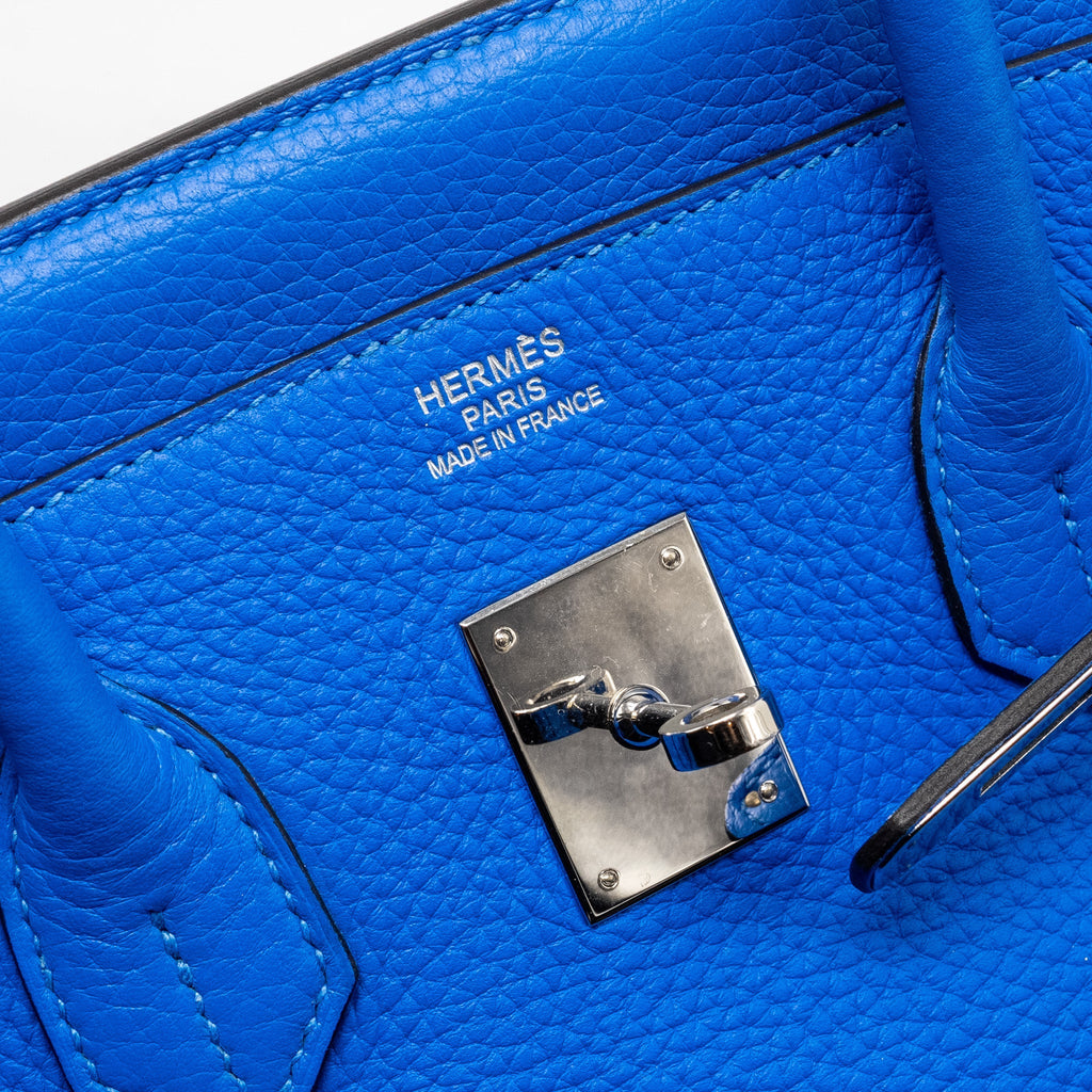 HERMES BIRKIN 35 TOGO T7 BLUE HYDRA SHW