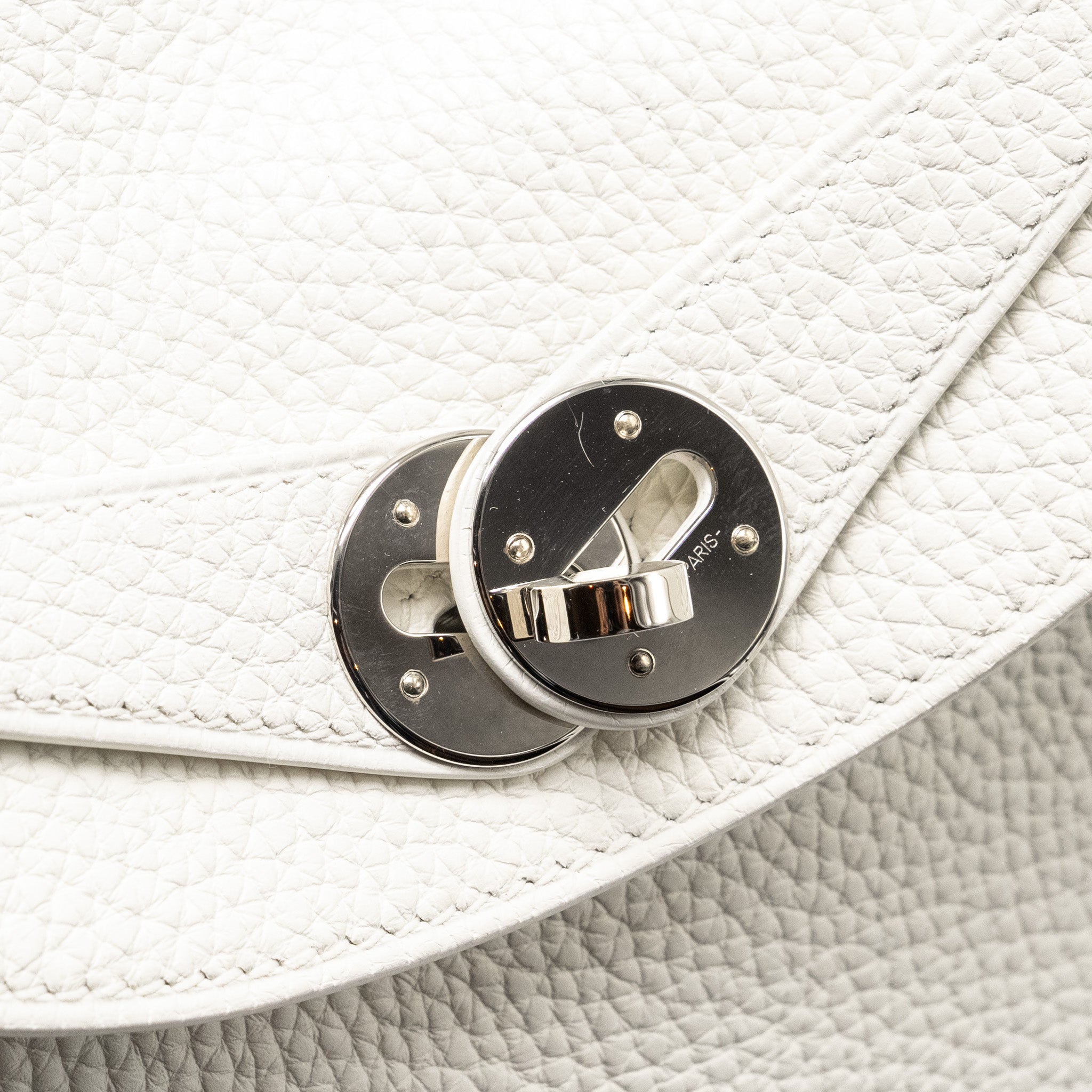 HERMES LINDY 26 CLEMENCE BLANC SHW
