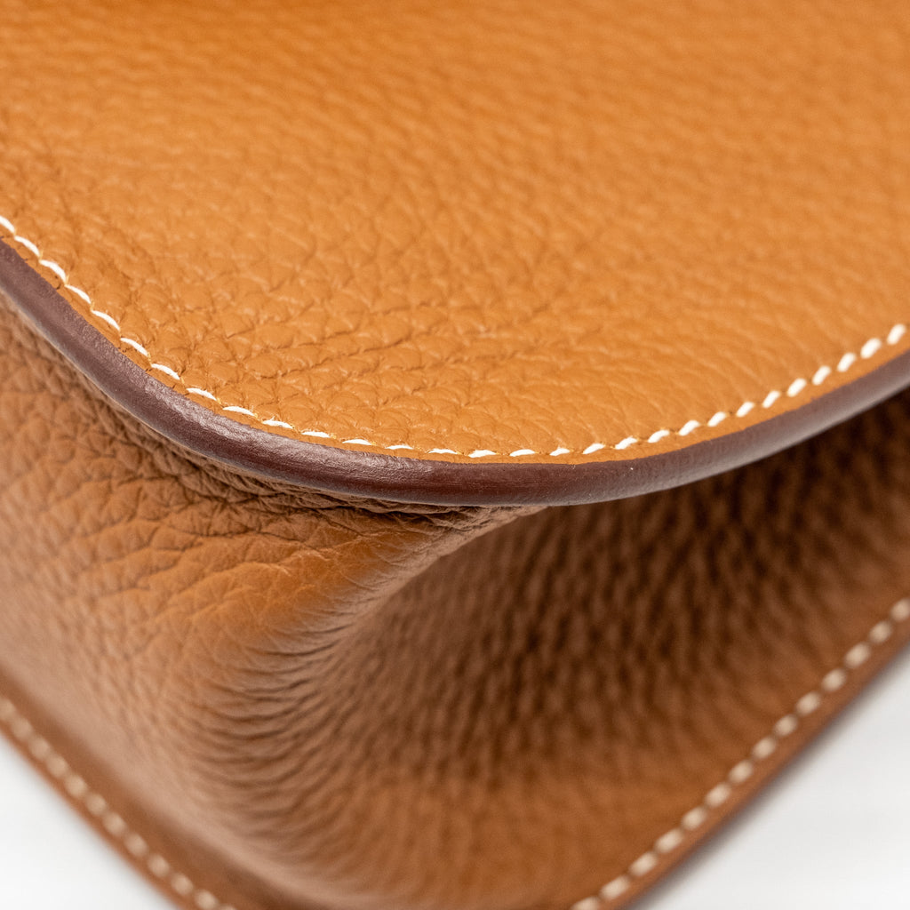 HERMES HALZAN 25 CLEMENCE GOLD SHW