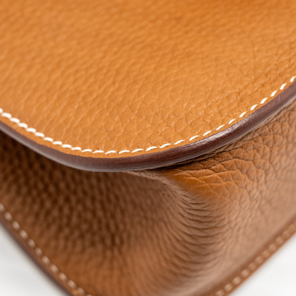 HERMES HALZAN 25 CLEMENCE GOLD SHW
