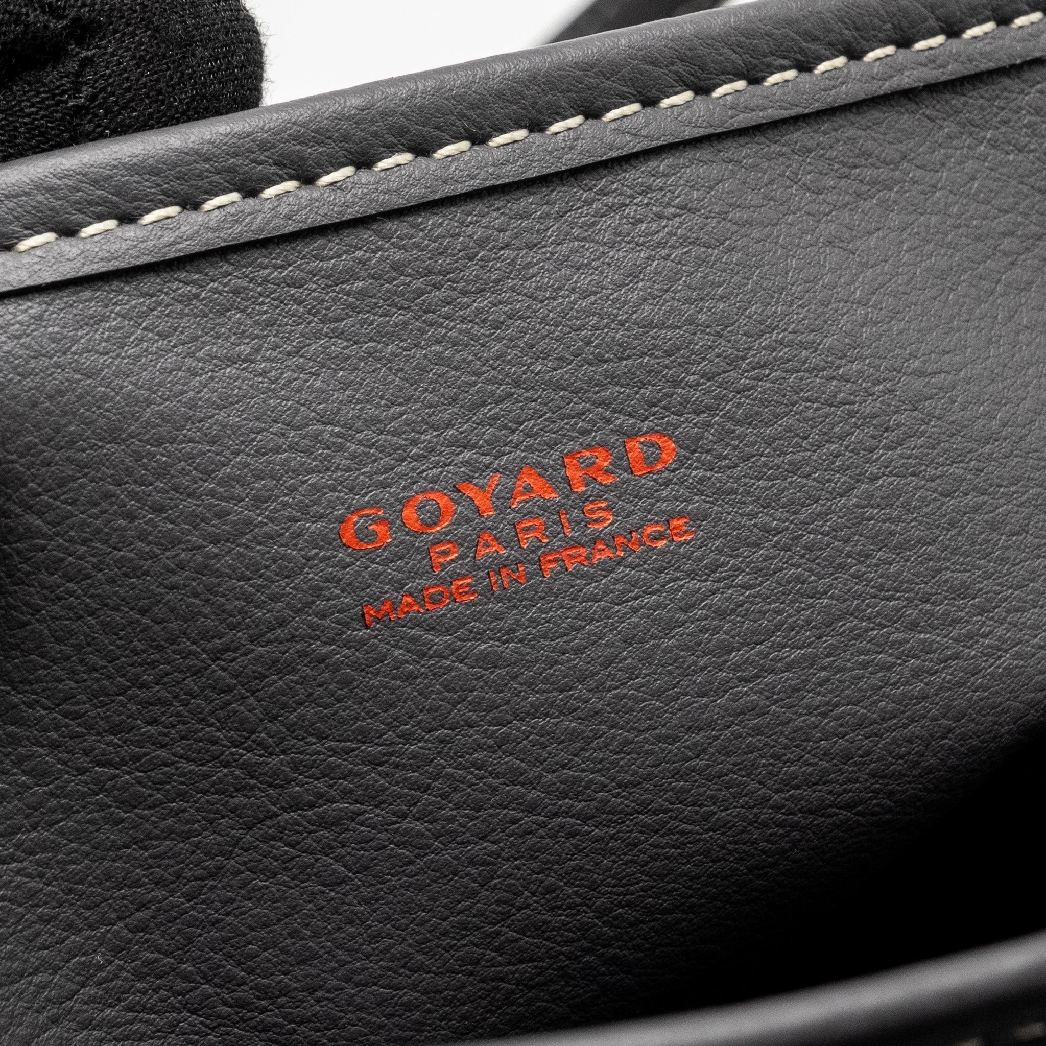 GOYARD MINI ANJOU TOTE BAG GOYARDINE CANVAS/CALFSKIN GREY SHW