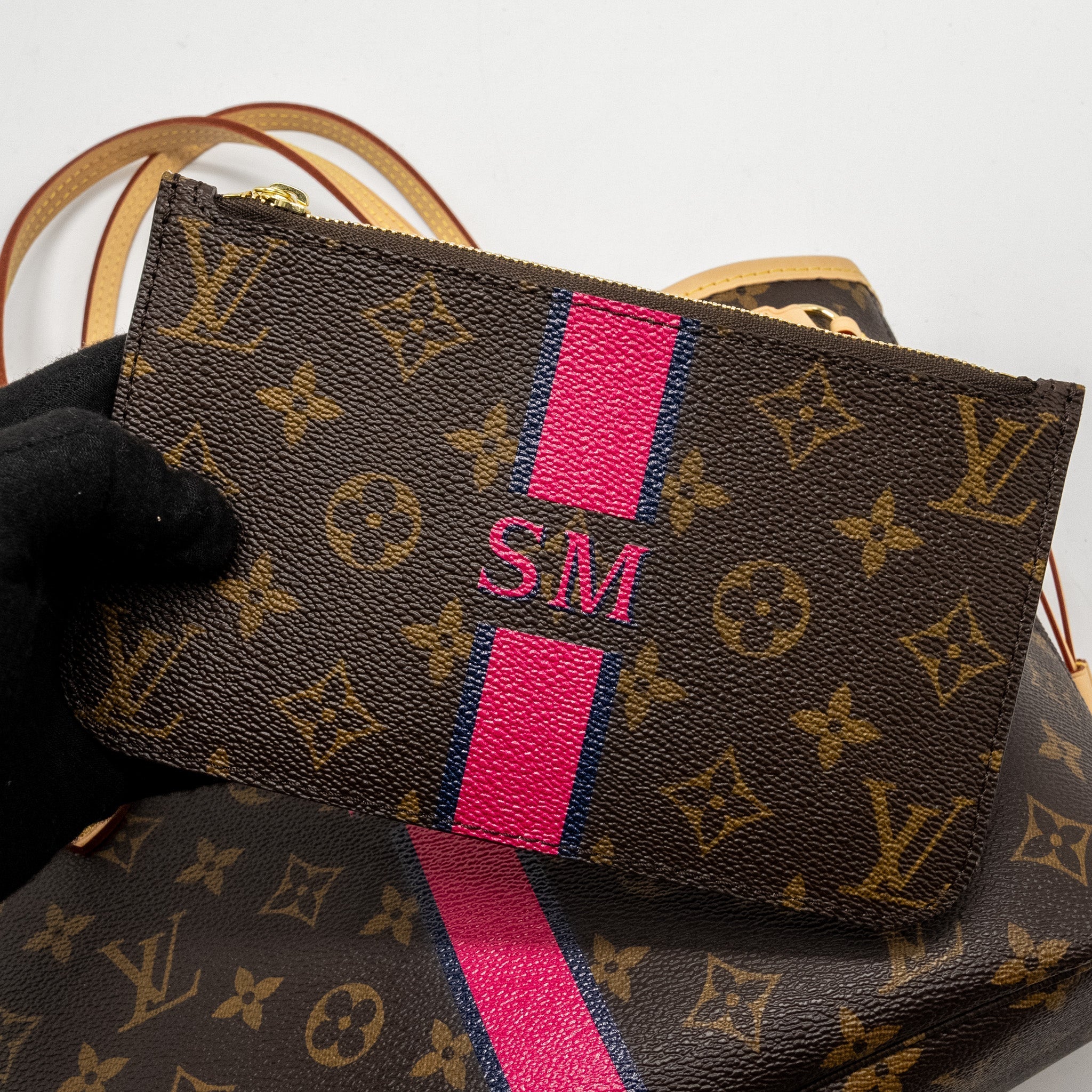 LOUIS VUITTON NEVERFULL PM MY LV HERITAGE MONOGRAM CANVAS GHW