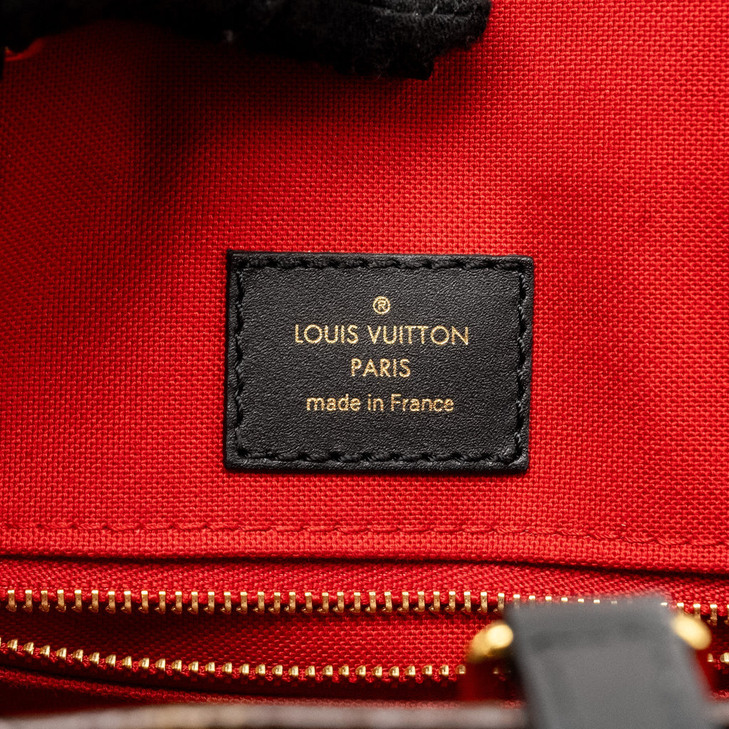 LOUIS VUITTON ONTHEGO MM MONOGRAM CANVAS GHW