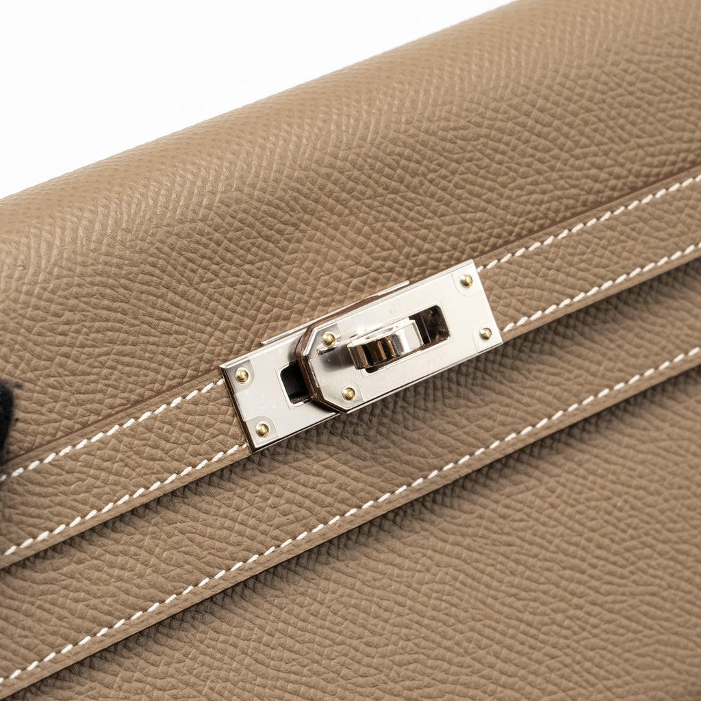 HERMES KELLY LONG WALLET EPSOM ETOUPE SHW