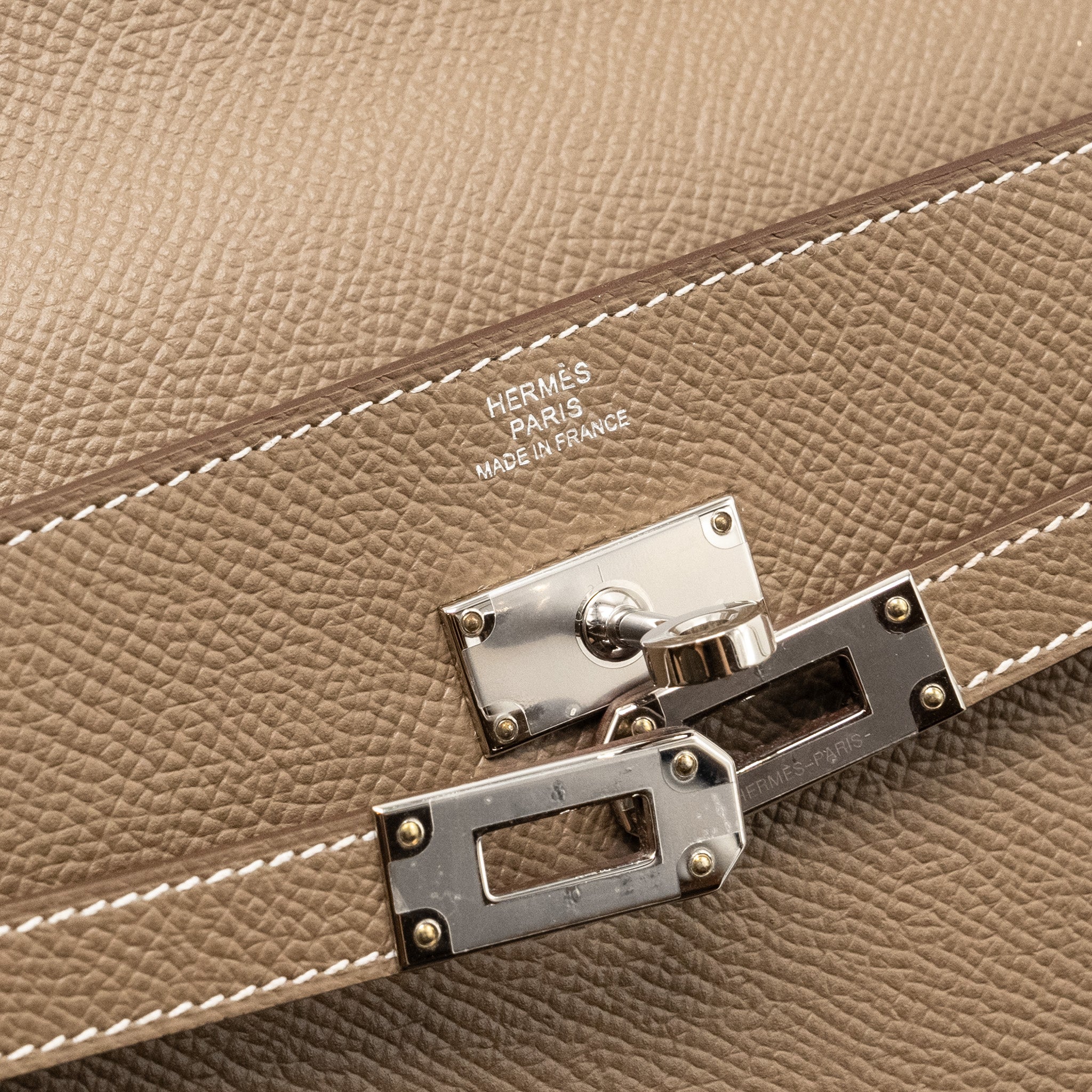 HERMES KELLY LONG WALLET EPSOM ETOUPE SHW