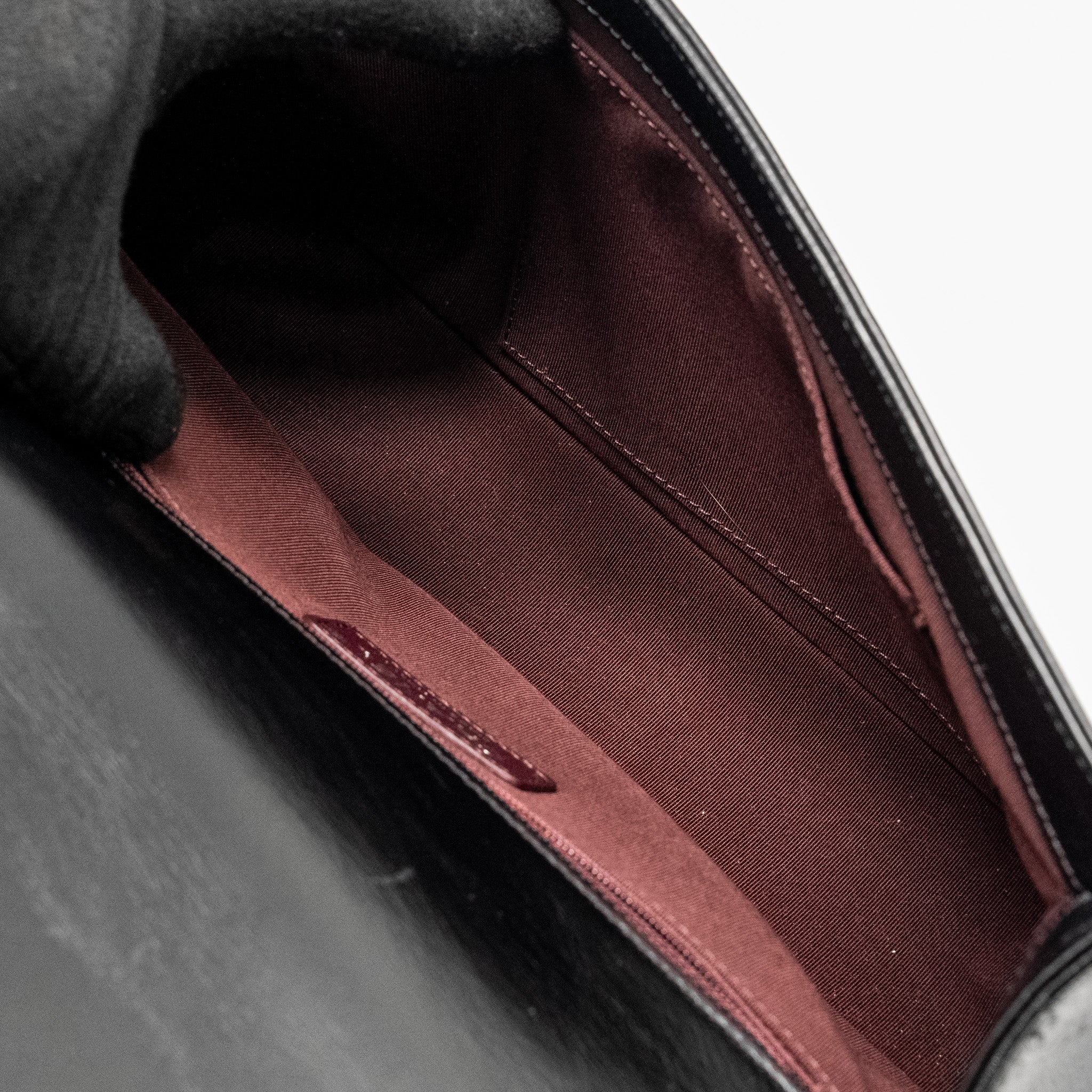 CHANEL NEW MEDIUM CHAIN EDGE BOY BAG CALFSKIN BLACK RUTHENIUM SHW