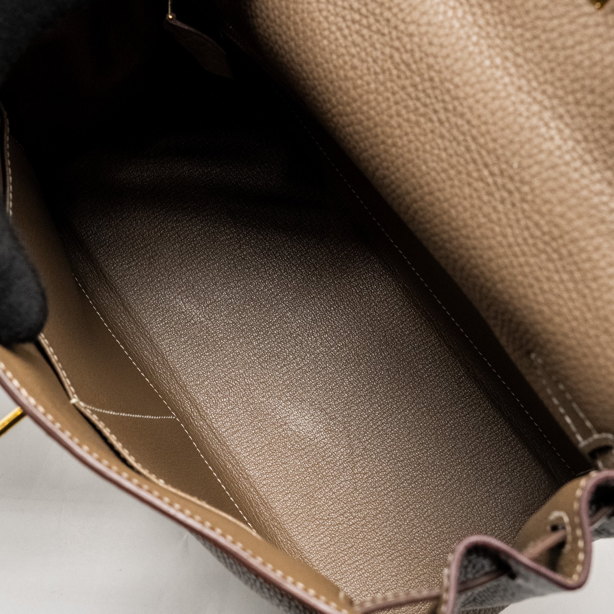 HERMES KELLY 28 CLEMENCE ETOUPE GHW