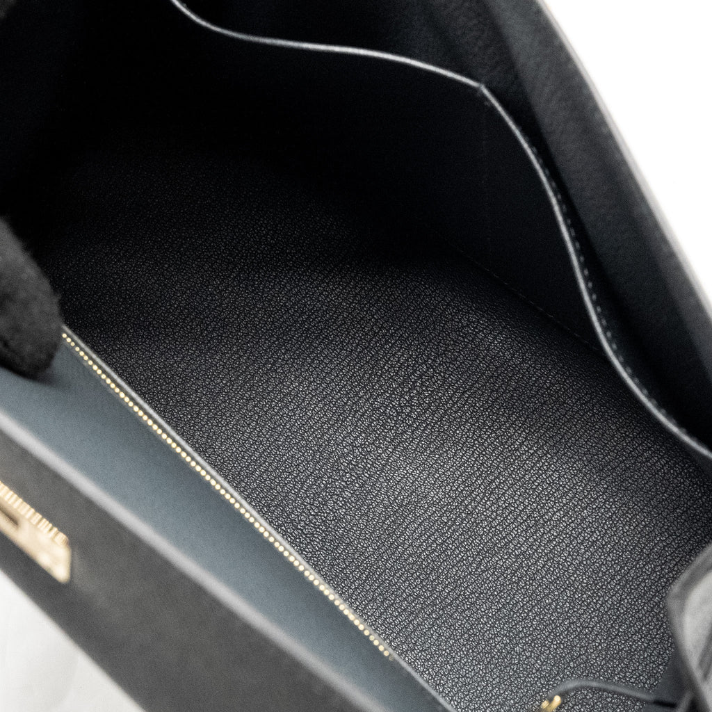 HERMES KELLY 28 EPSOM GRIS MISTY LGHW