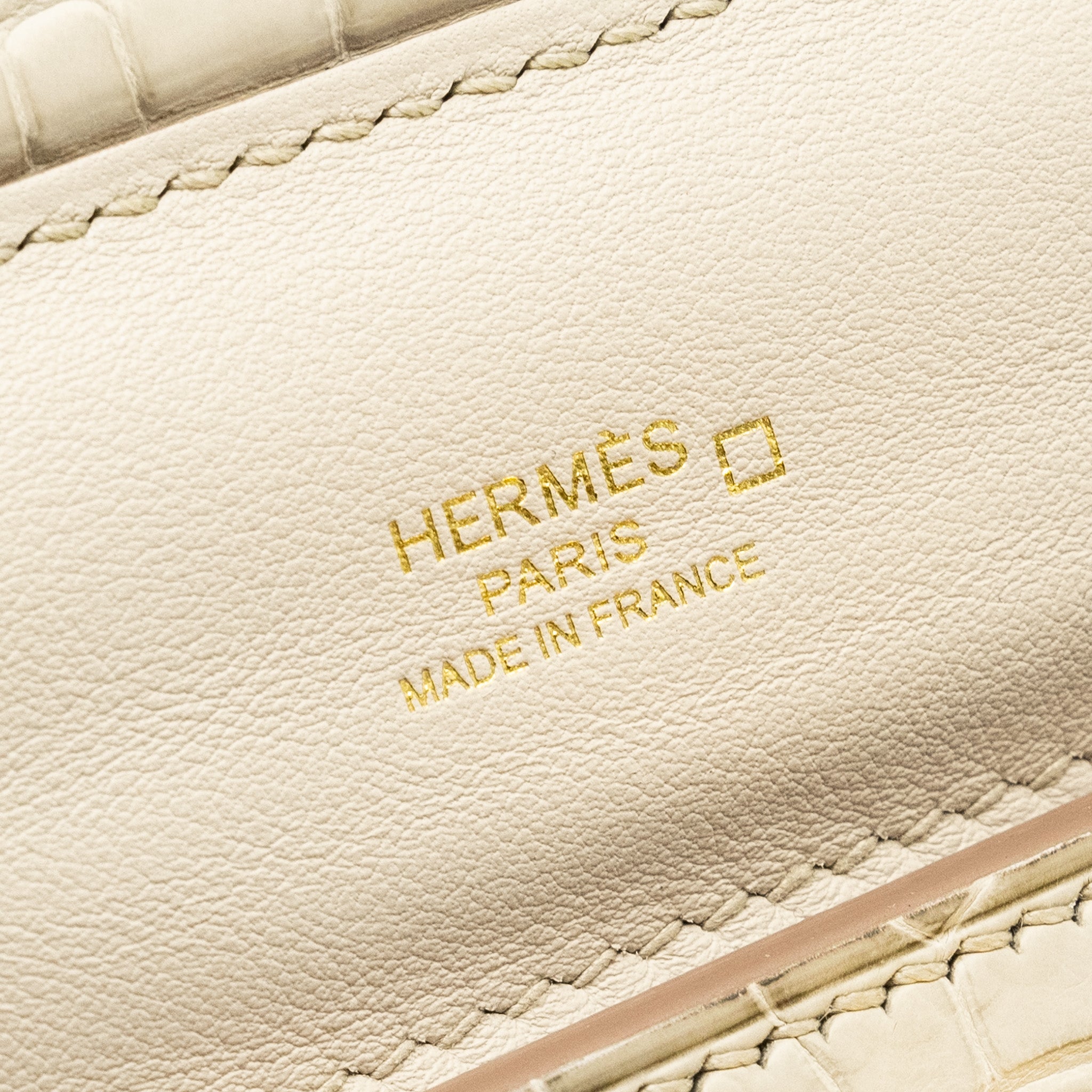 HERMES 24/24 2424-21 TOUCH EVERCOLOR/ALLIGATOR/SWIFT BETON GHW