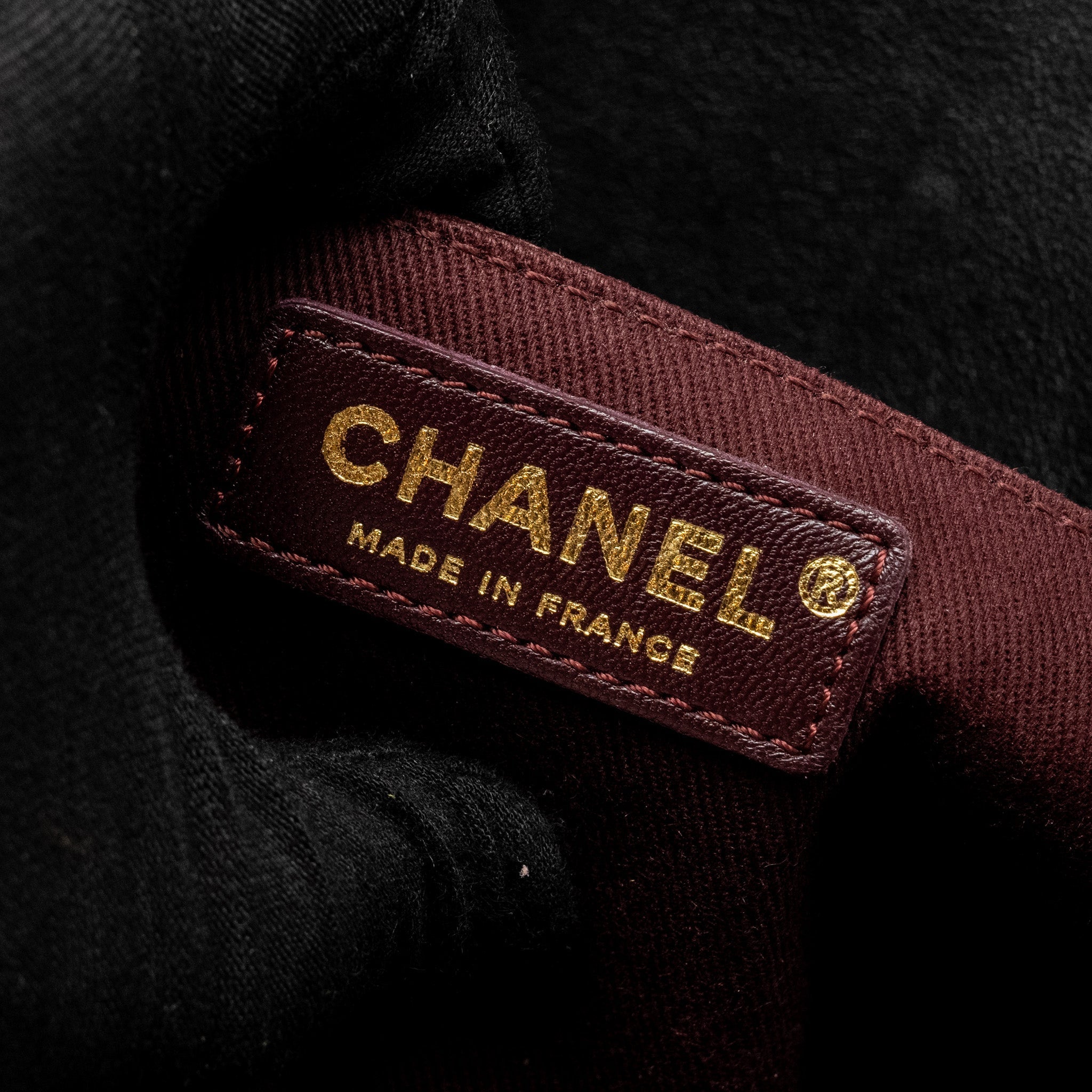 CHANEL GRAPHIC CHIC FRONT CHAIN QUILTED FLAP BAG SHEEPSKIN BLACK GHW