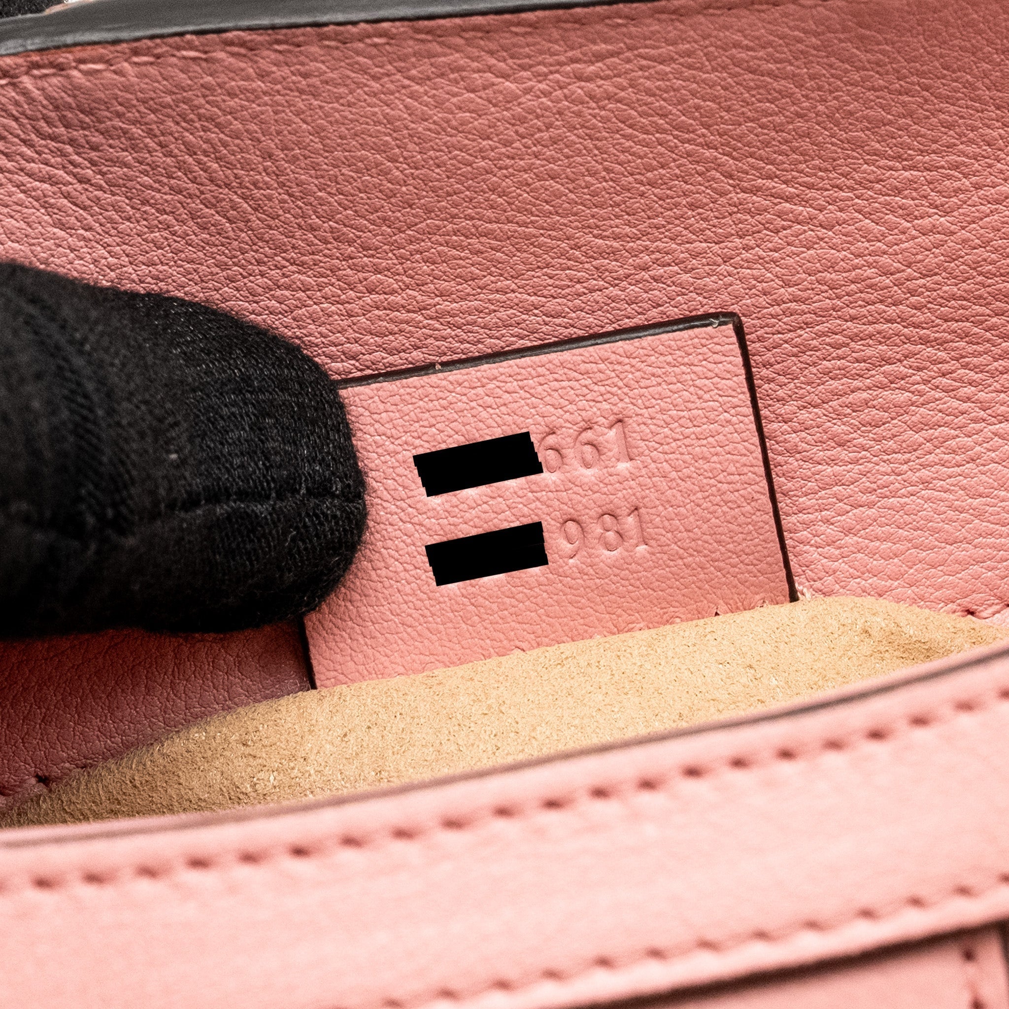GUCCI MINI DIANA BAMBOO TOTE BAG LEATHER PINK GHW