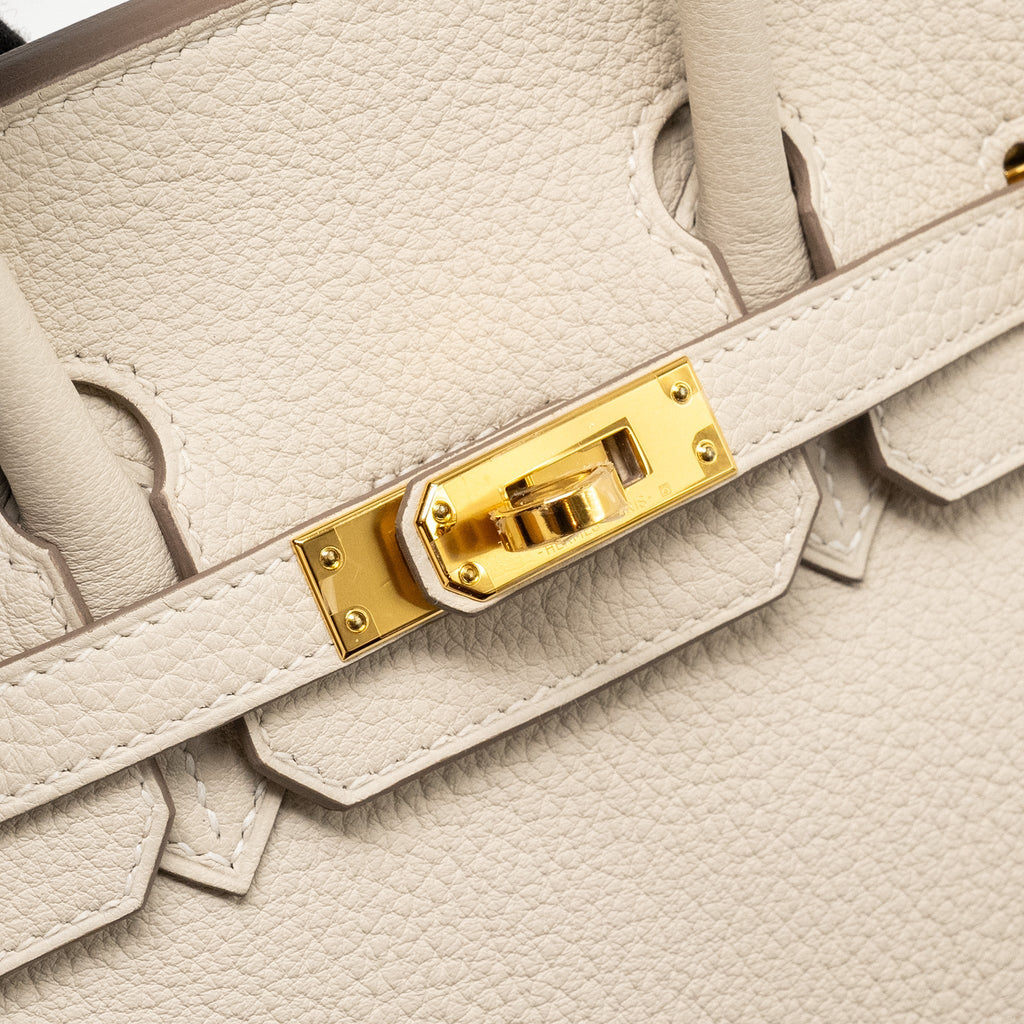 HERMES BIRKIN 25 TOGO CRAIE GHW