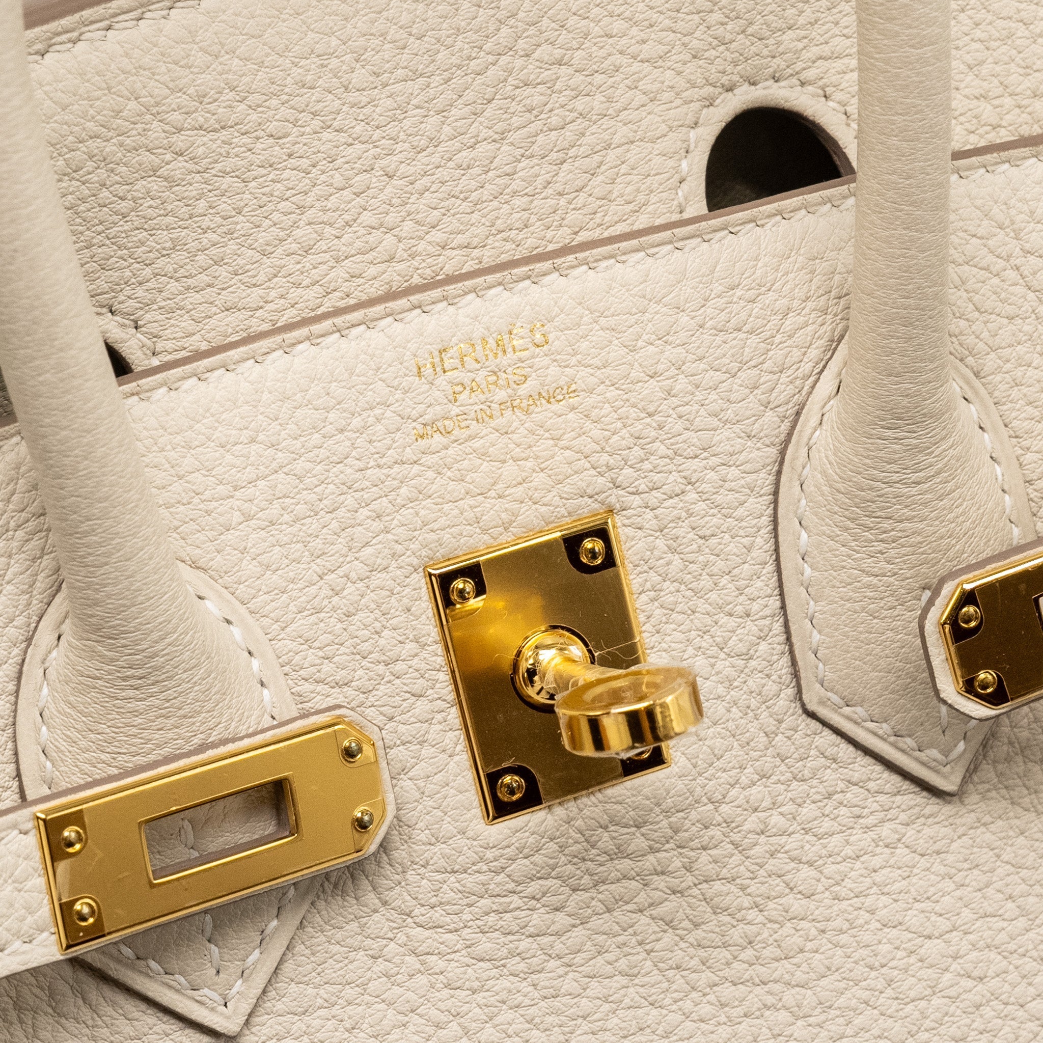 HERMES BIRKIN 25 TOGO CRAIE GHW