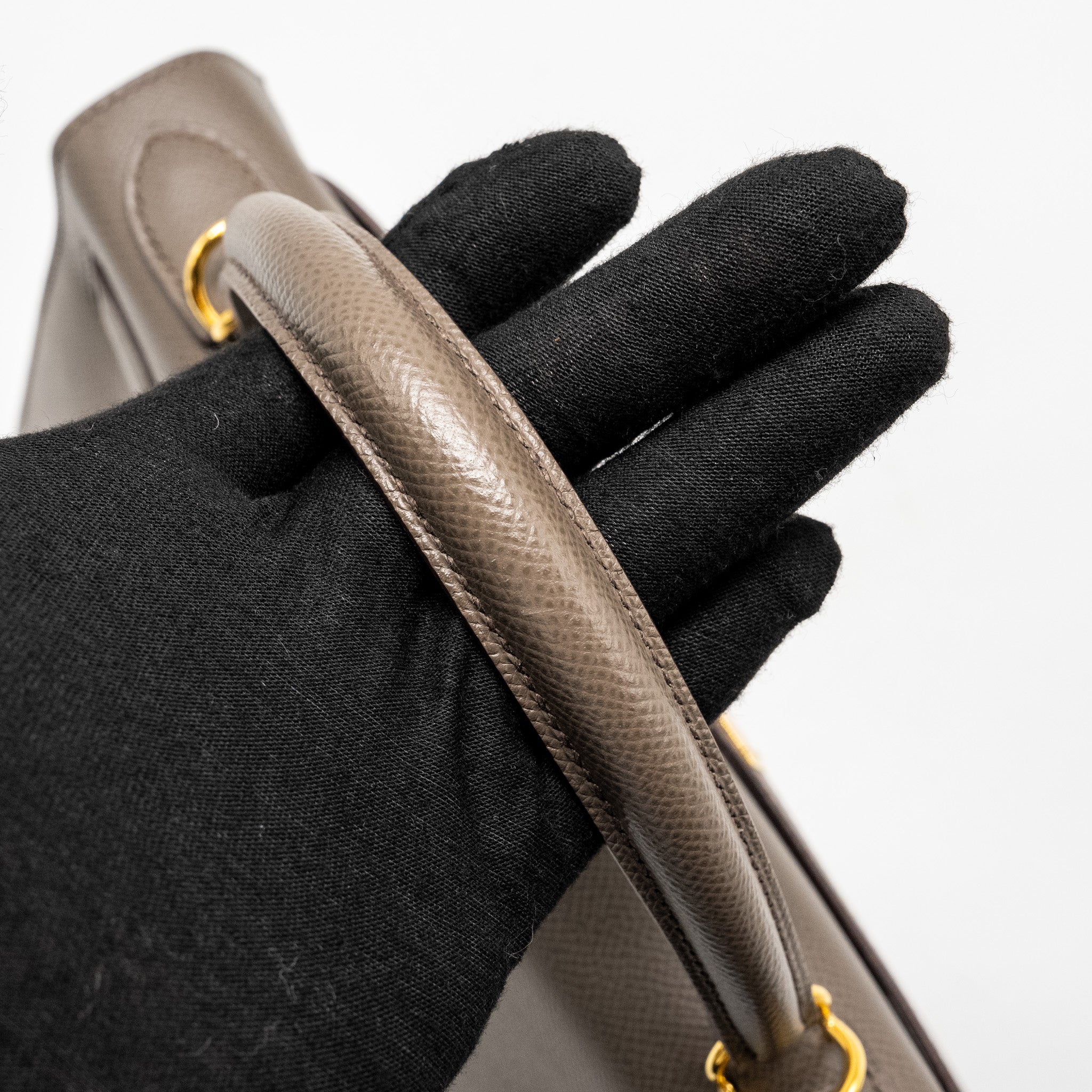 HERMES KELLY 28 EPSOM GRIS ETAIN GHW