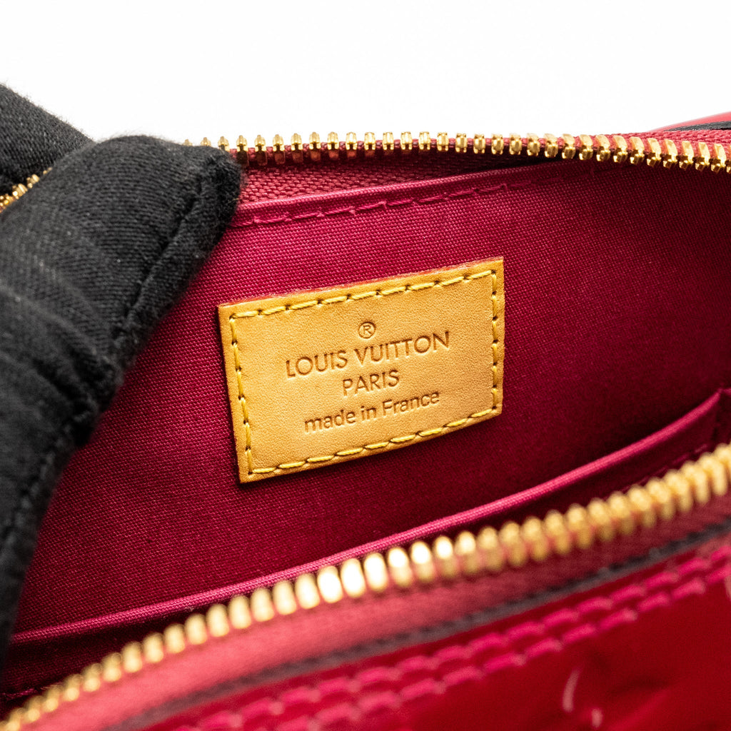LOUIS VUITTON ALMA BB PATENT INDIAN ROSE GHW