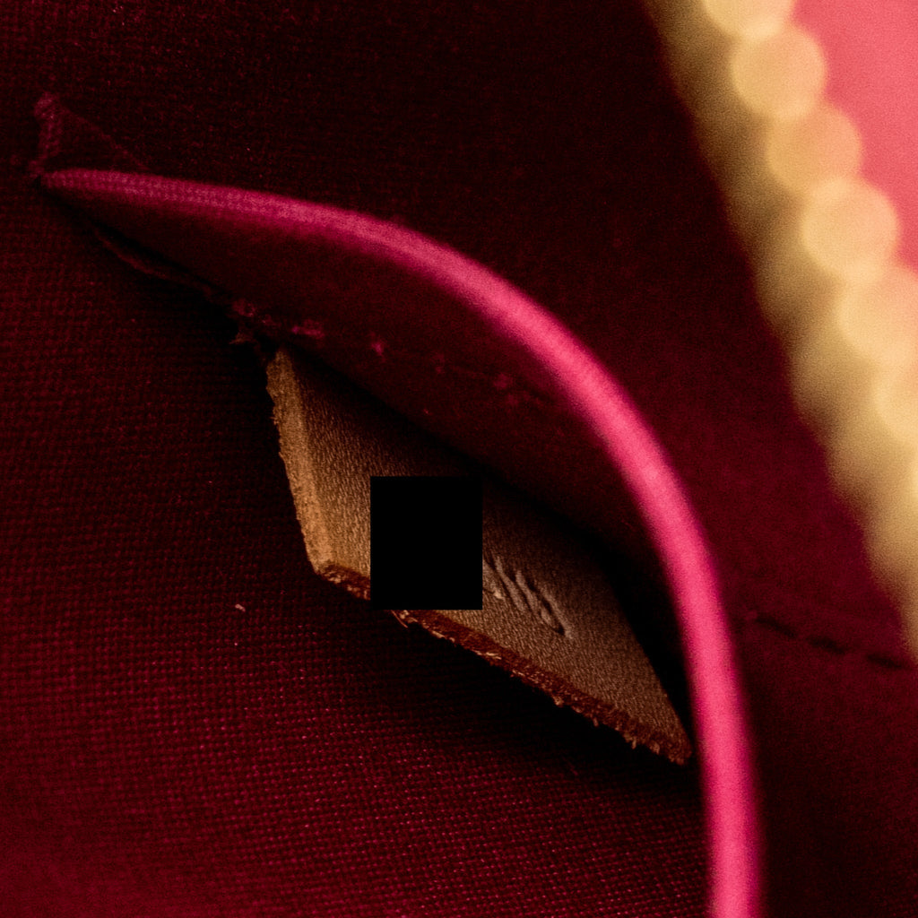 LOUIS VUITTON ALMA BB PATENT INDIAN ROSE GHW