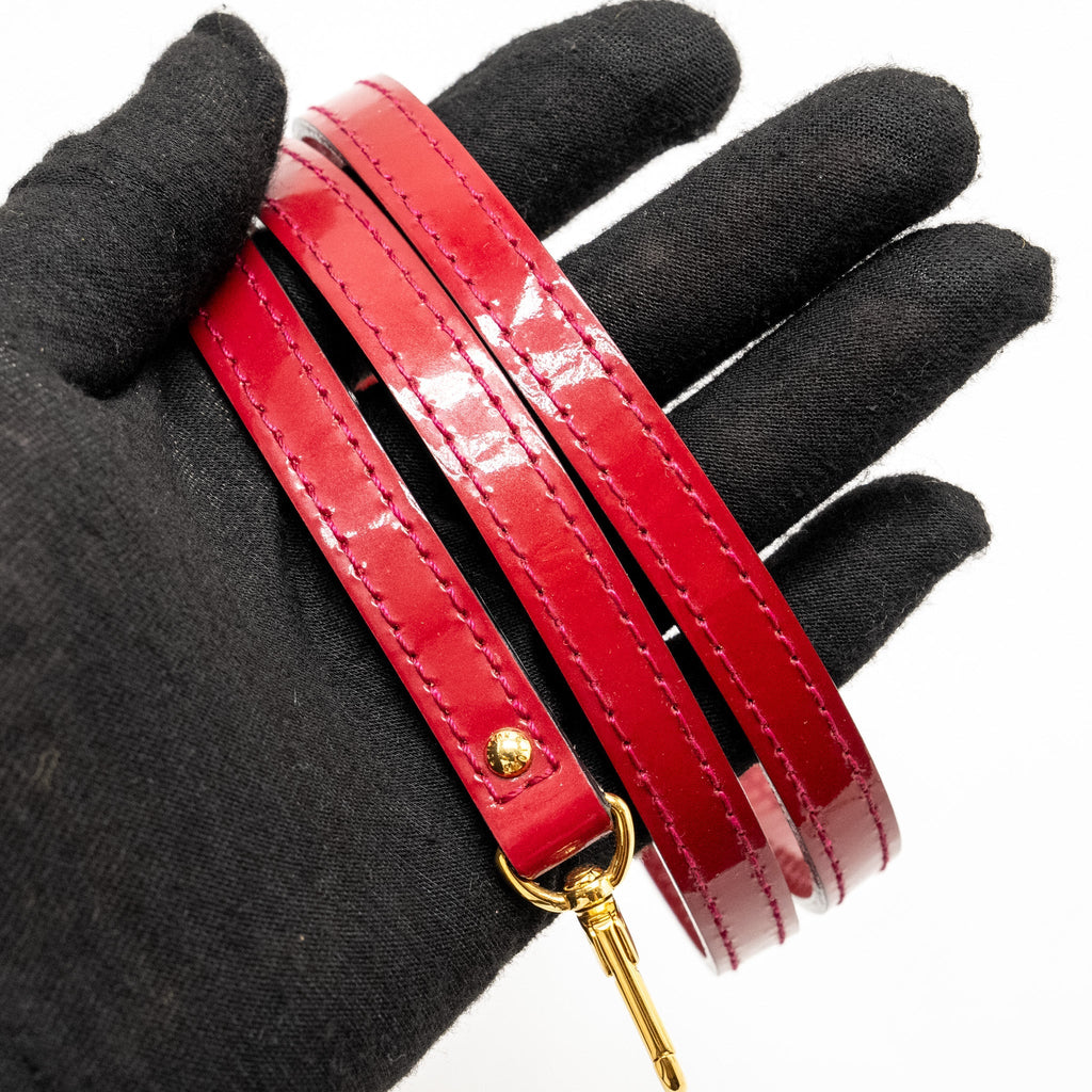 LOUIS VUITTON ALMA BB PATENT INDIAN ROSE GHW