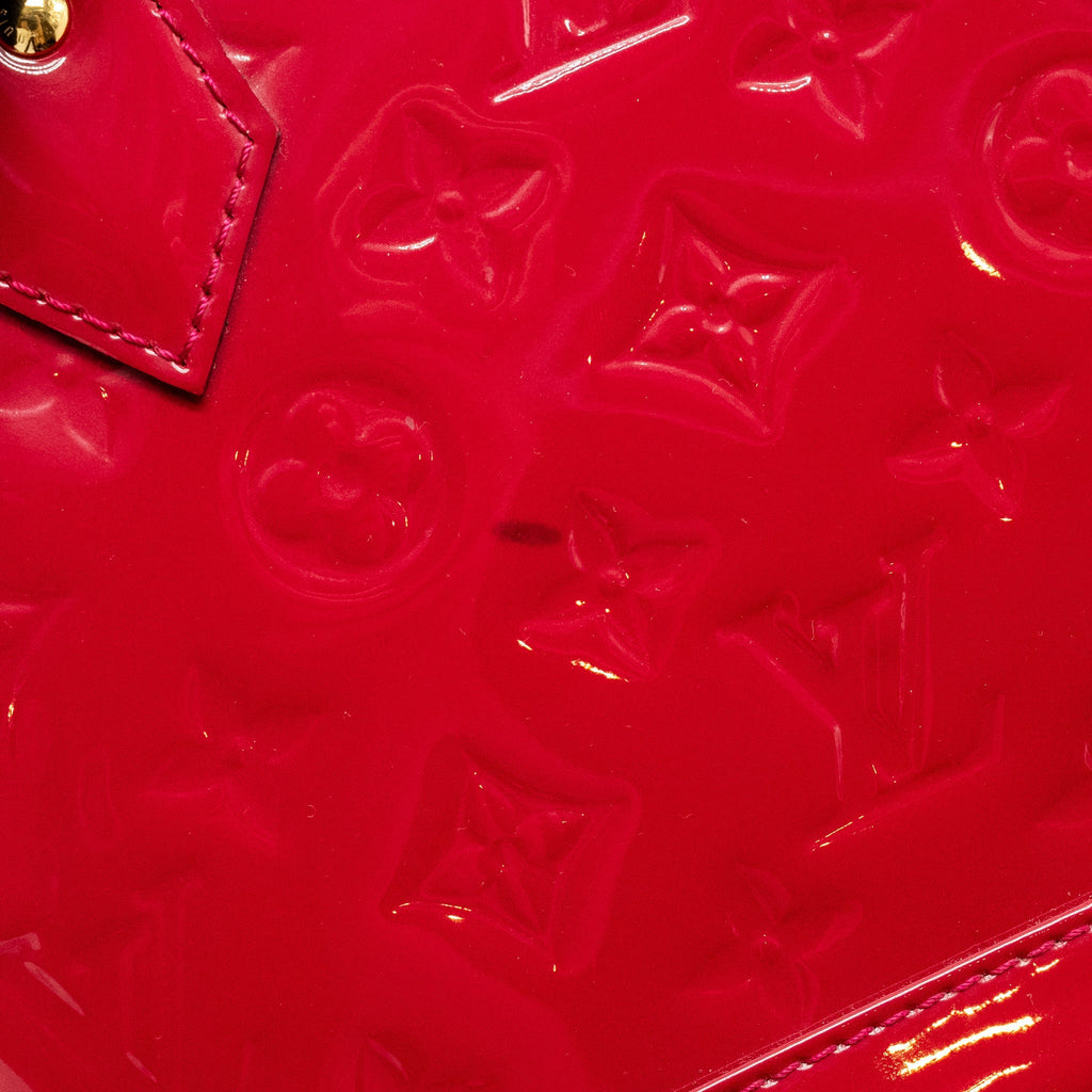 LOUIS VUITTON ALMA BB PATENT INDIAN ROSE GHW