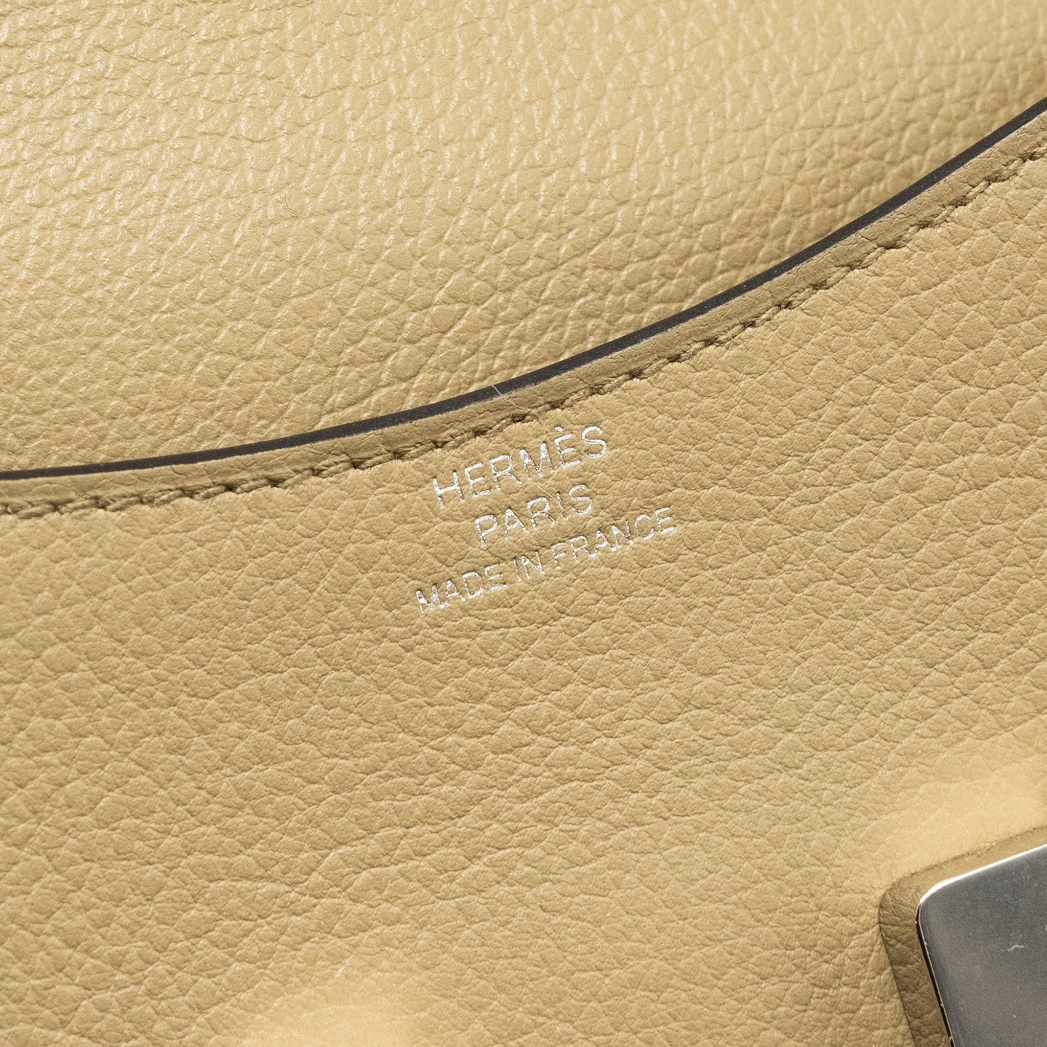 HERMES CONSTANCE SLIM EVERCOLOR BEIGE MARFA SHW