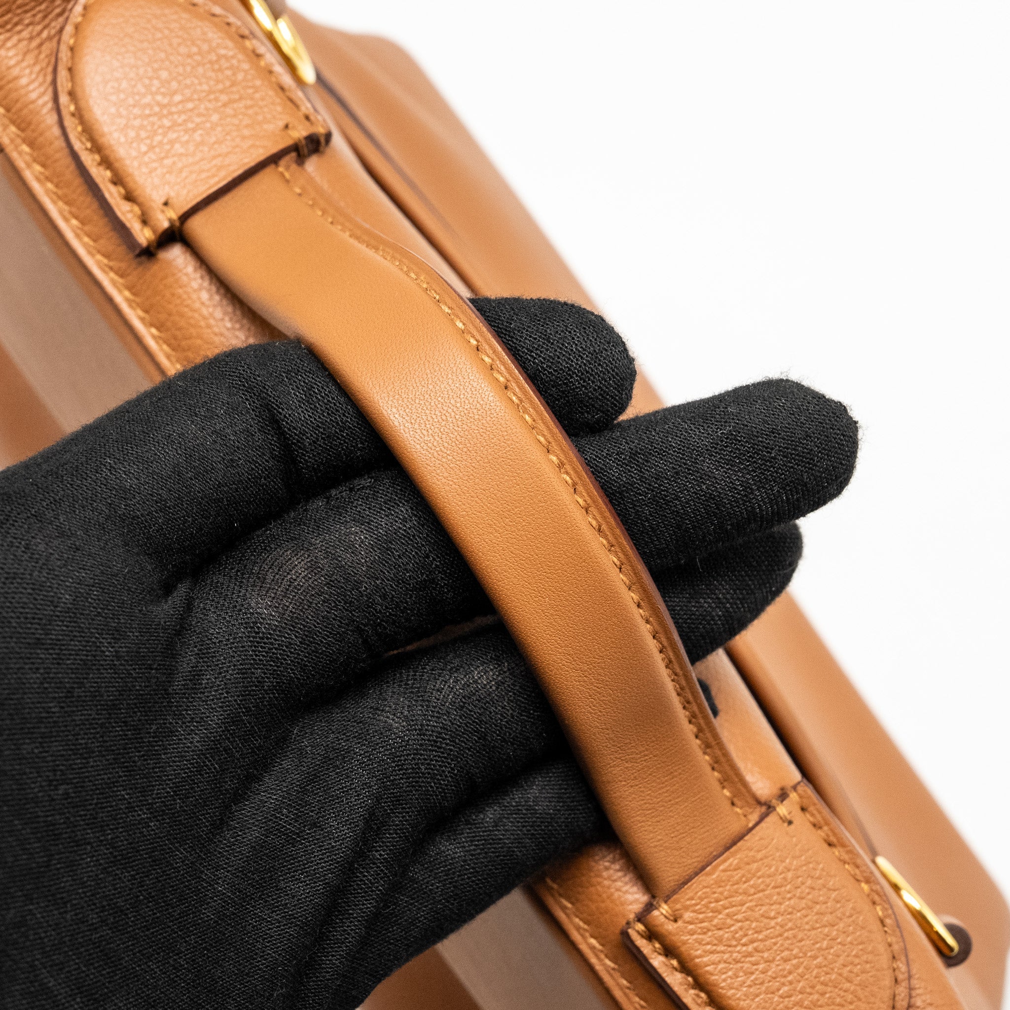 HERMES MINI 24/24 2424-21 BAG EVERCOLOR / SWIFT GOLD GHW