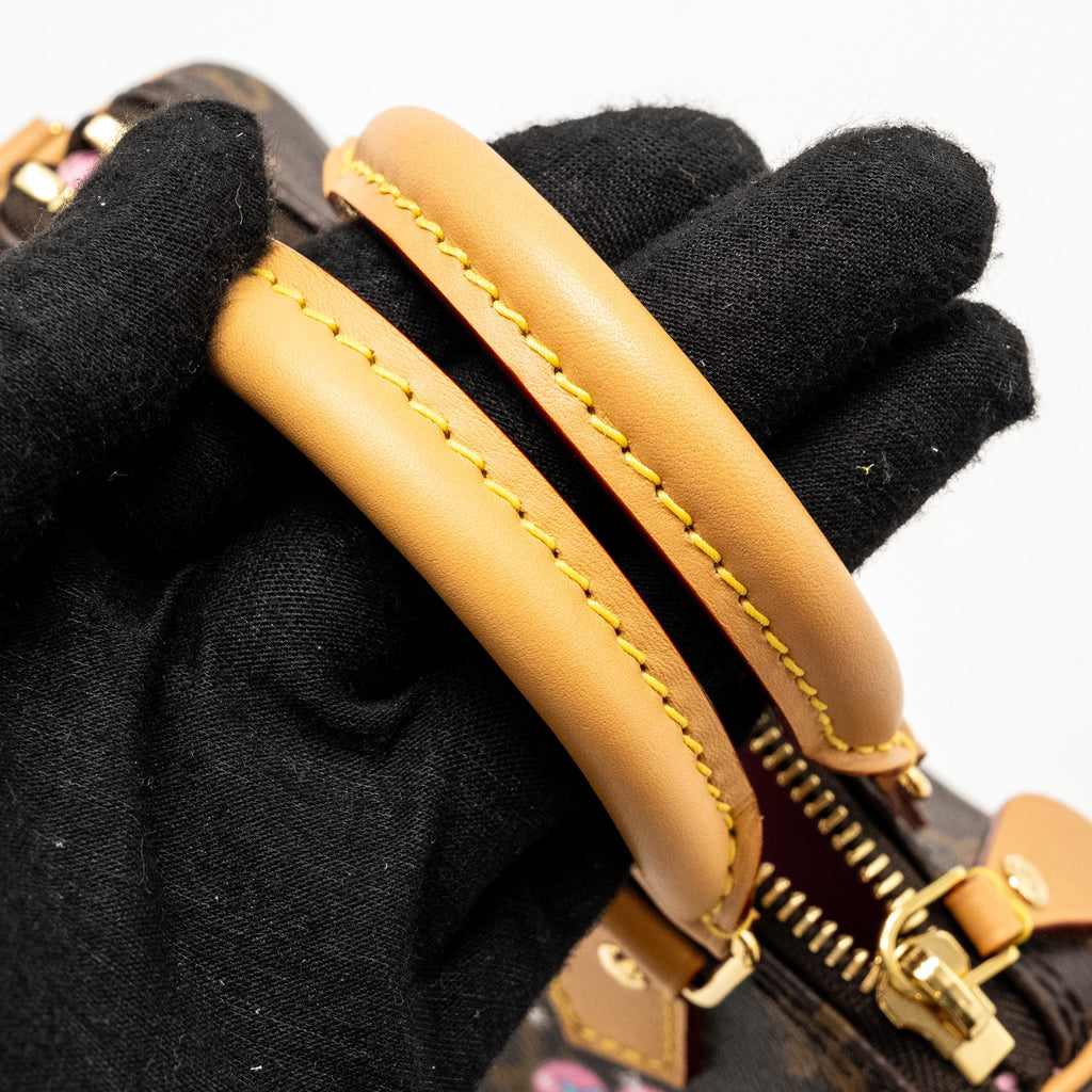 LOUIS VUITTON NANO SPEEDY VIVIENNE LIMITED EDITION MONOGRAM CANVAS GHW