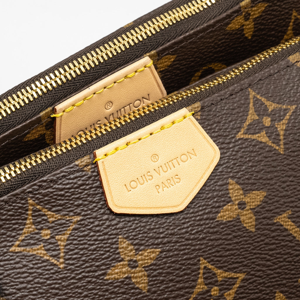 LOUIS VUITTON MULTI POCHETTE ACCESSOIRES MONOGRAM CANVAS GHW