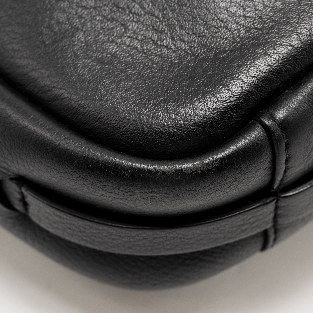 BALENCIAGA EVERYDAY CAMERA BAG CALFSKIN BLACK SHW