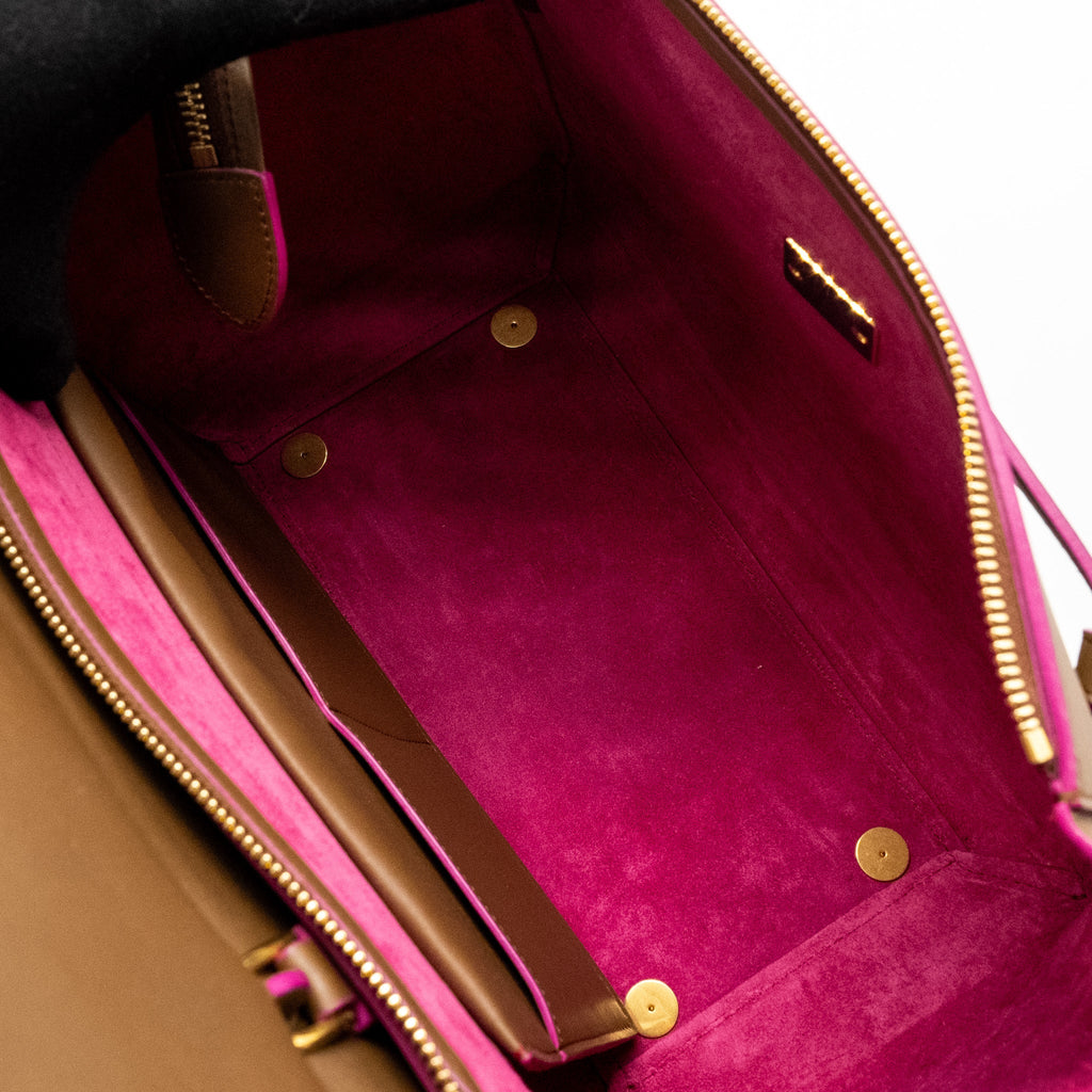 CELINE MINI BELT BAG CALFSKIN CAMEL GHW