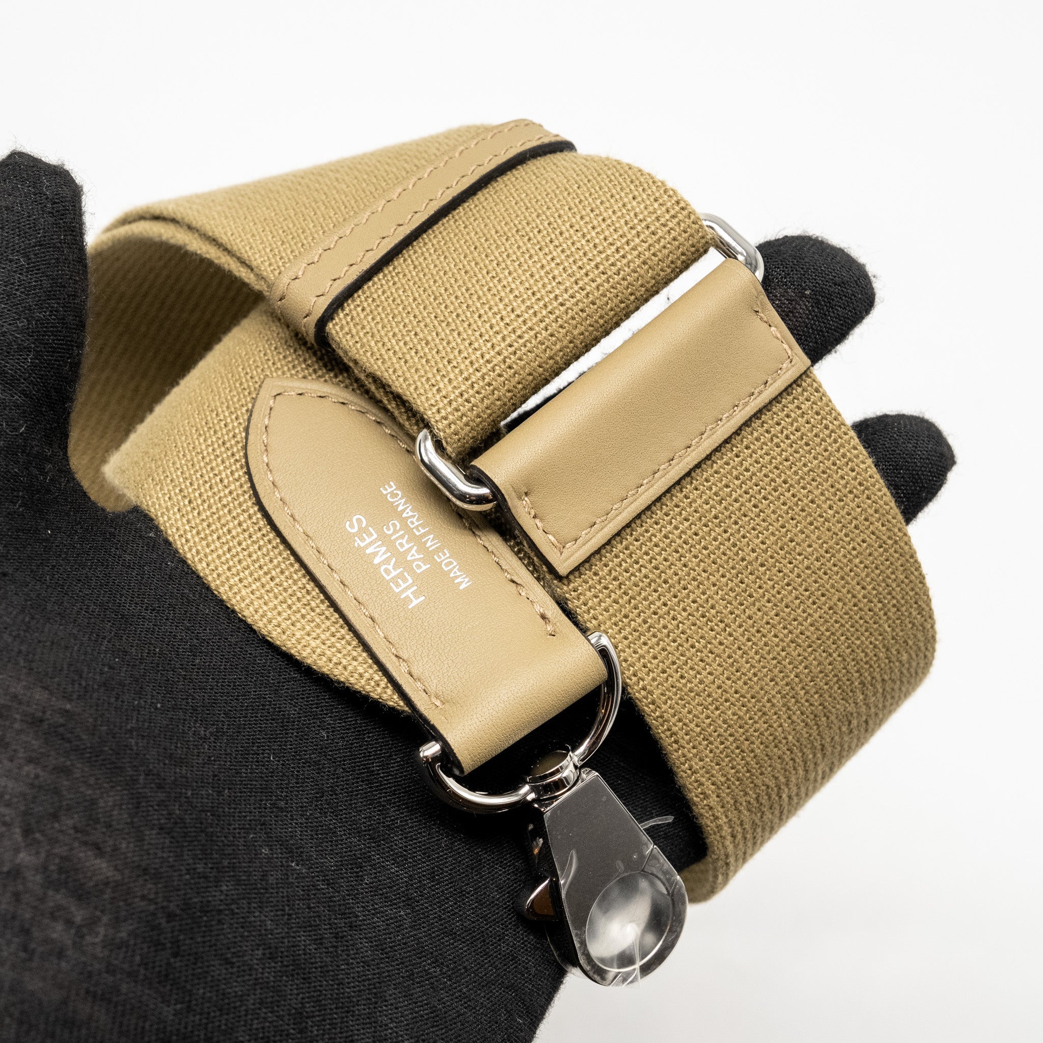 HERMES MAXI KELLY 42 GRIZZLY/SWIFT GRIS CAILLOU / BEIGE MARFA SHW