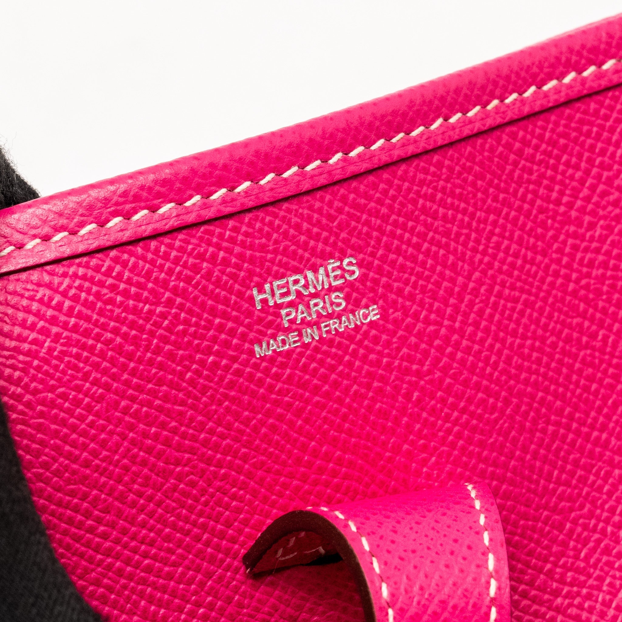 HERMES EVELYN 29 EPSOM ROSE SHOCKING SHW