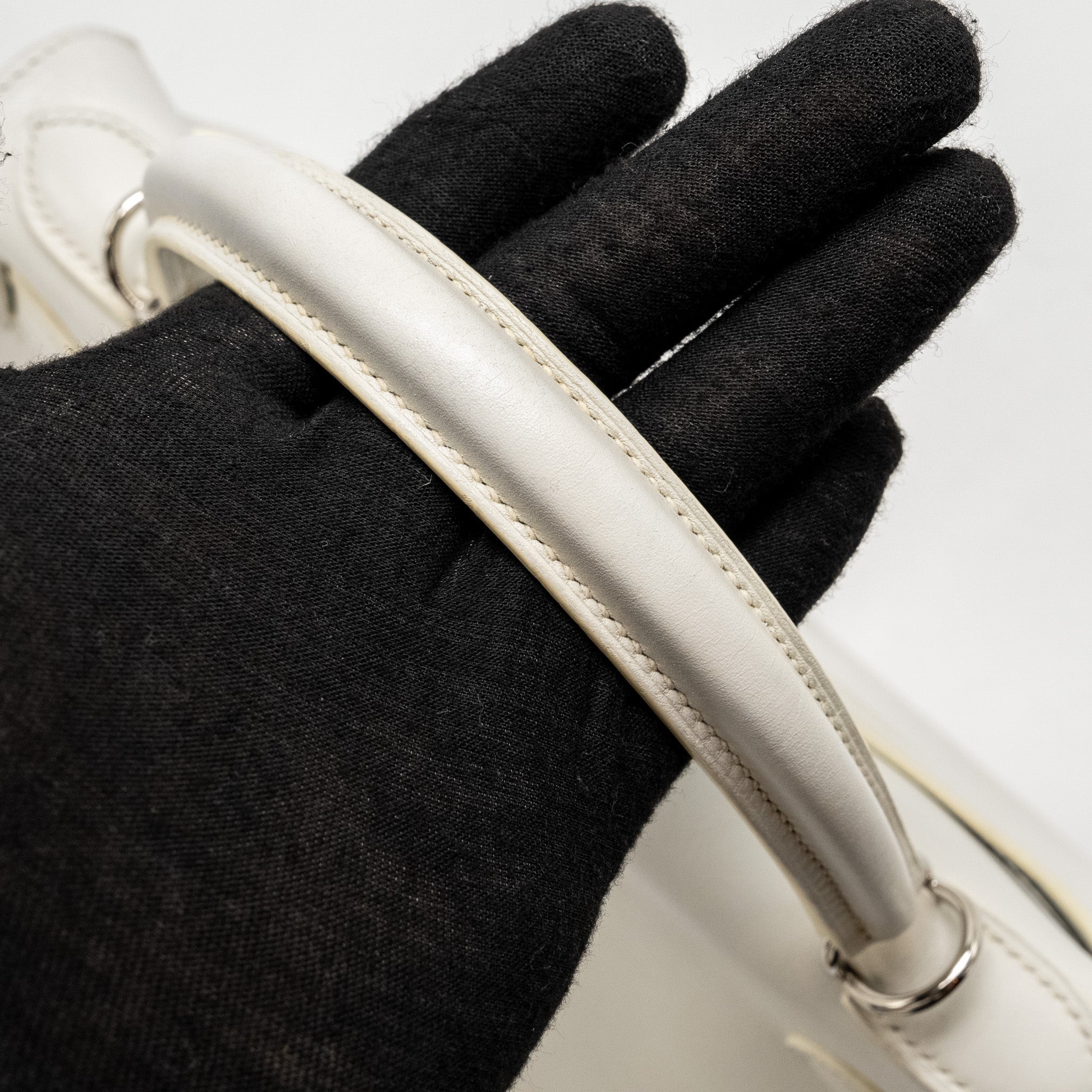HERMES KELLY 28 EVERCOLOR BLANC SHW