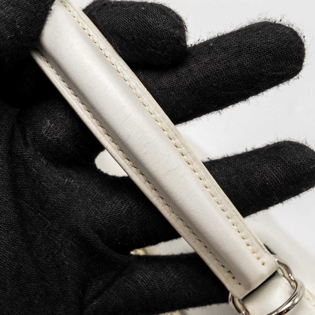 HERMES KELLY 28 EVERCOLOR BLANC SHW