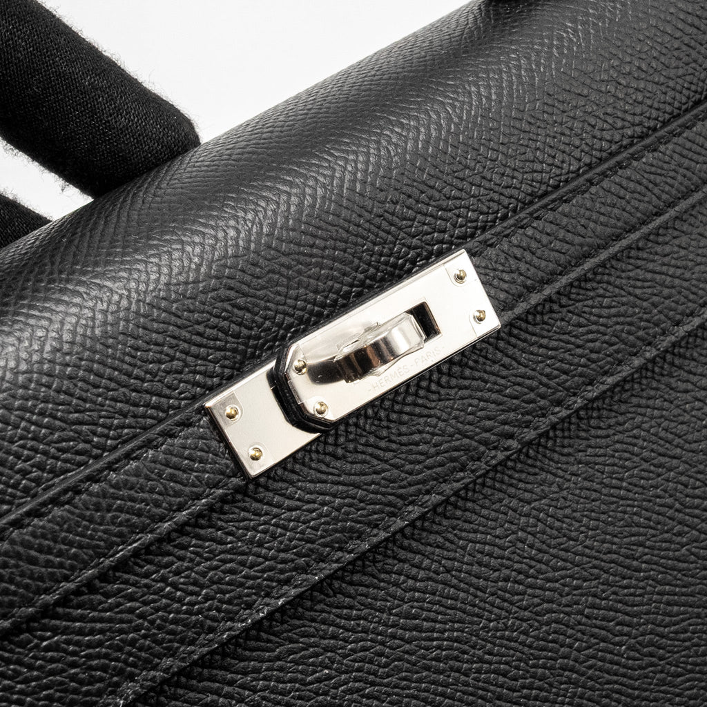HERMES KELLY 25 EPSOM BLACK SHW