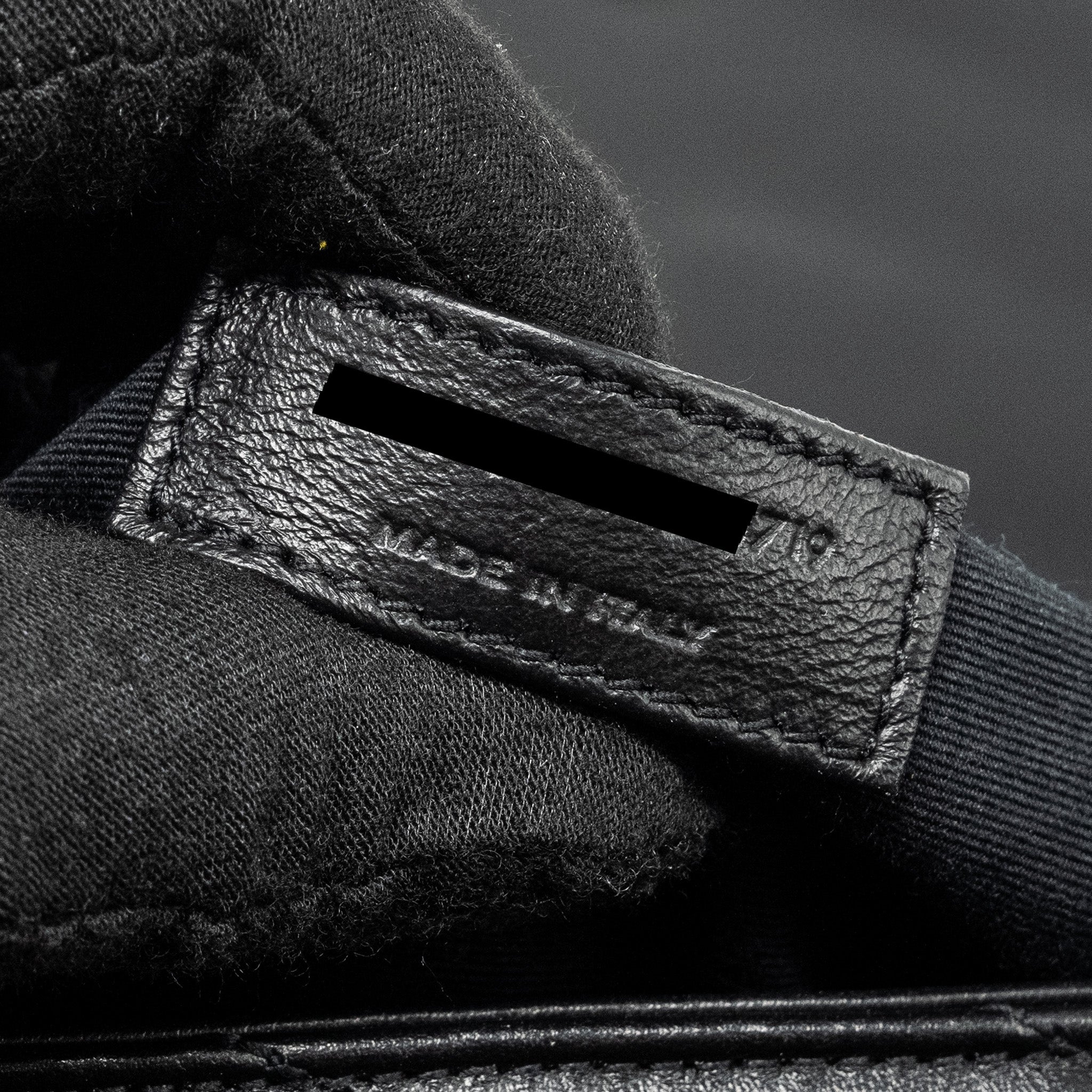 SAINT LAURENT /YSL MEDIUM LOU LOU BAG CALFSKIN BLACK RUTHENIUM HARDWARE