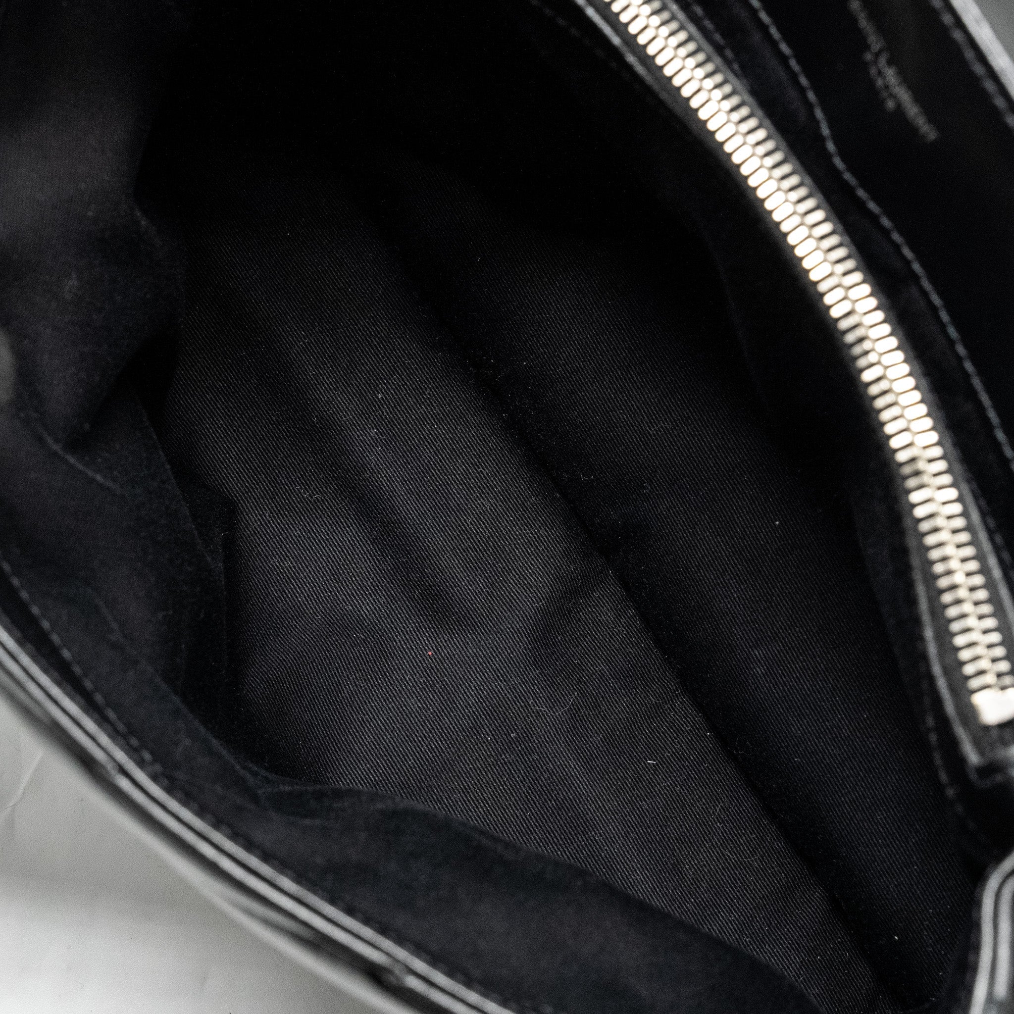 SAINT LAURENT /YSL MEDIUM LOU LOU BAG CALFSKIN BLACK RUTHENIUM HARDWARE
