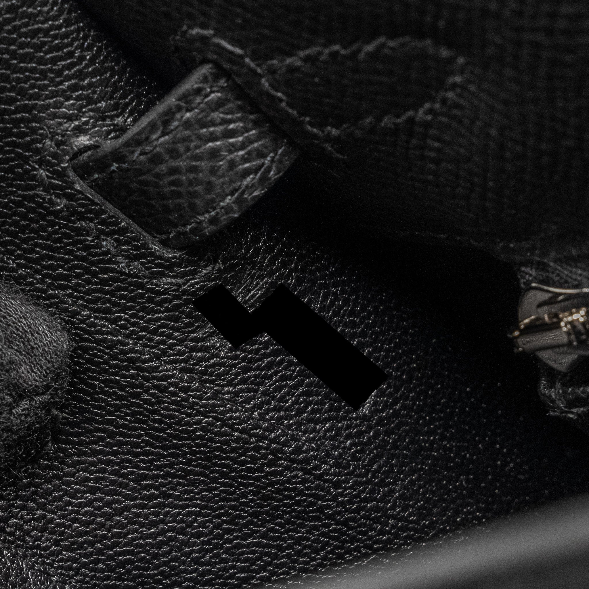 HERMES KELLY 25 EPSOM BLACK SHW