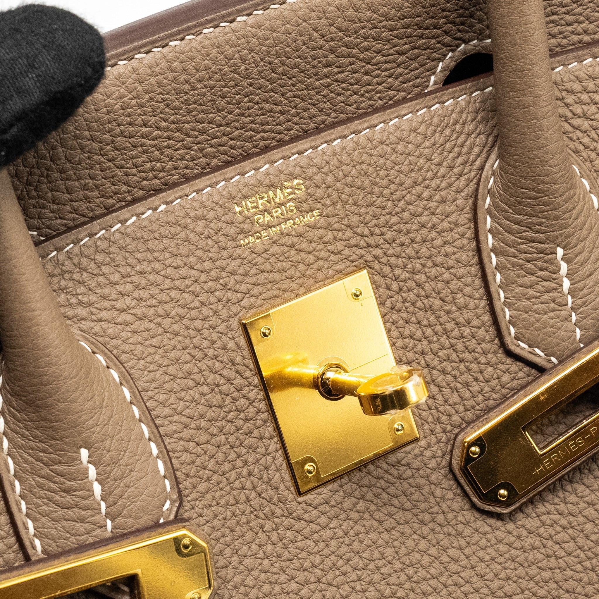 HERMES BIRKIN 30 TOGO ETOUPE GHW