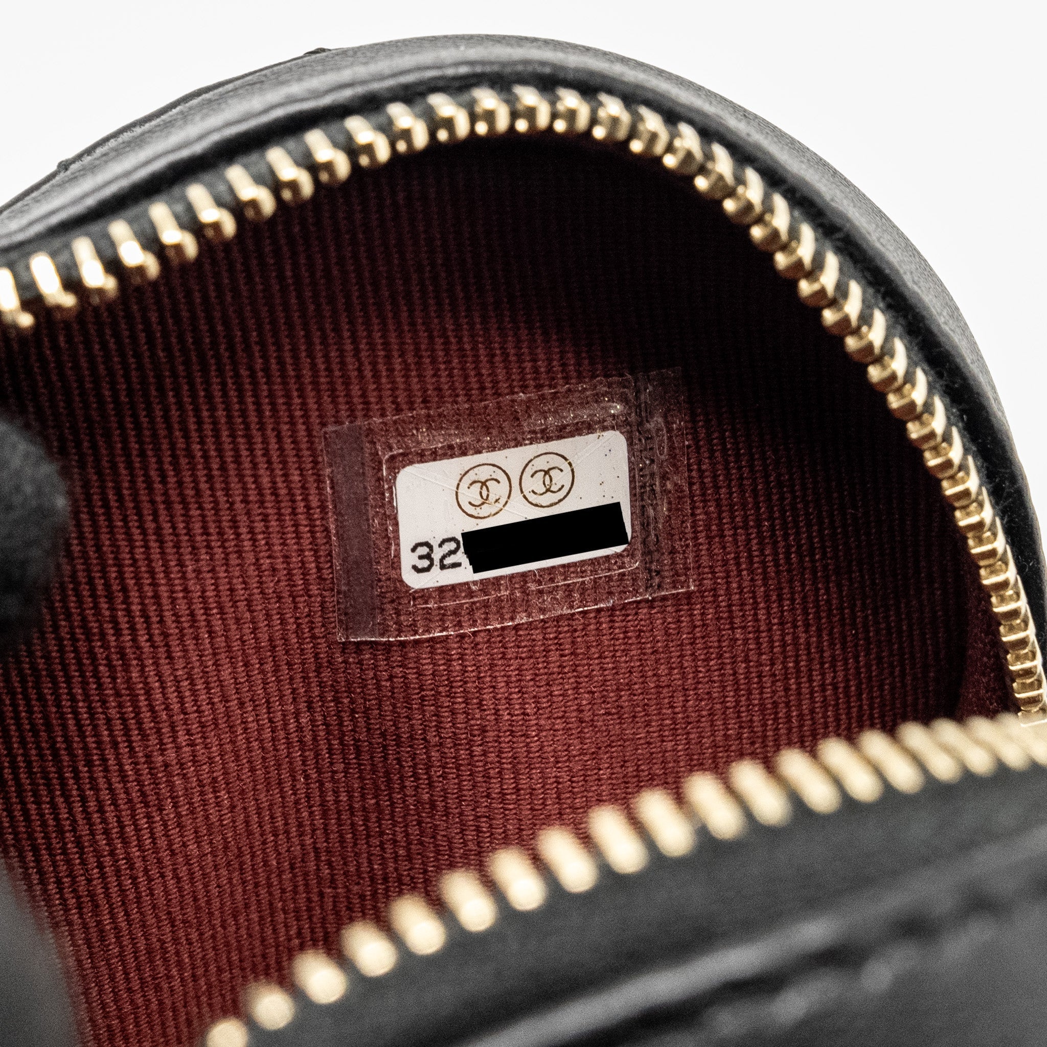 CHANEL 22S HEART BELT BAG LAMBSKIN BLACK LGHW