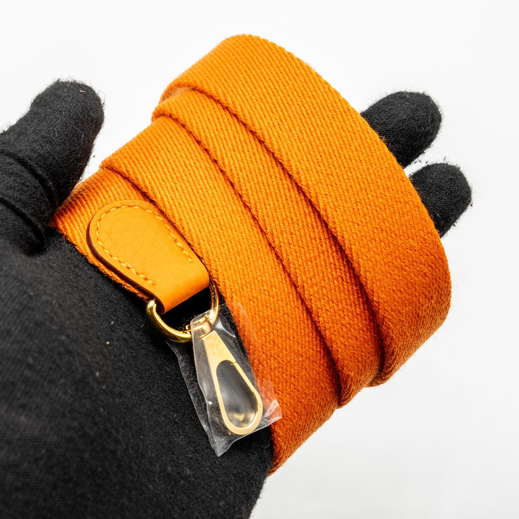 HERMES MINI EVELYNE CLEMENCE ORANGE GHW