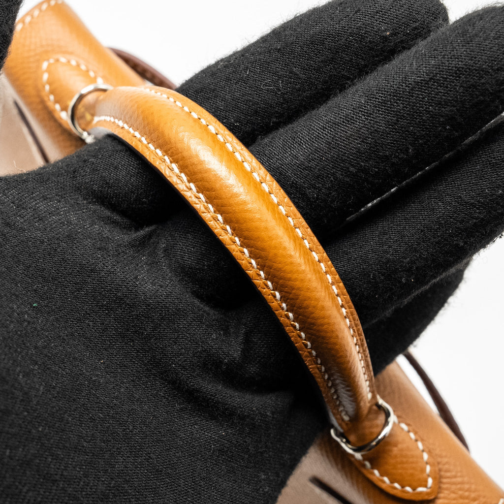 HERMES MINI KELLY II EPSOM GOLD SHW