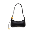 JACQUEMUS BISOU PERLE LOGO PLAQUE SHOULDER BAG